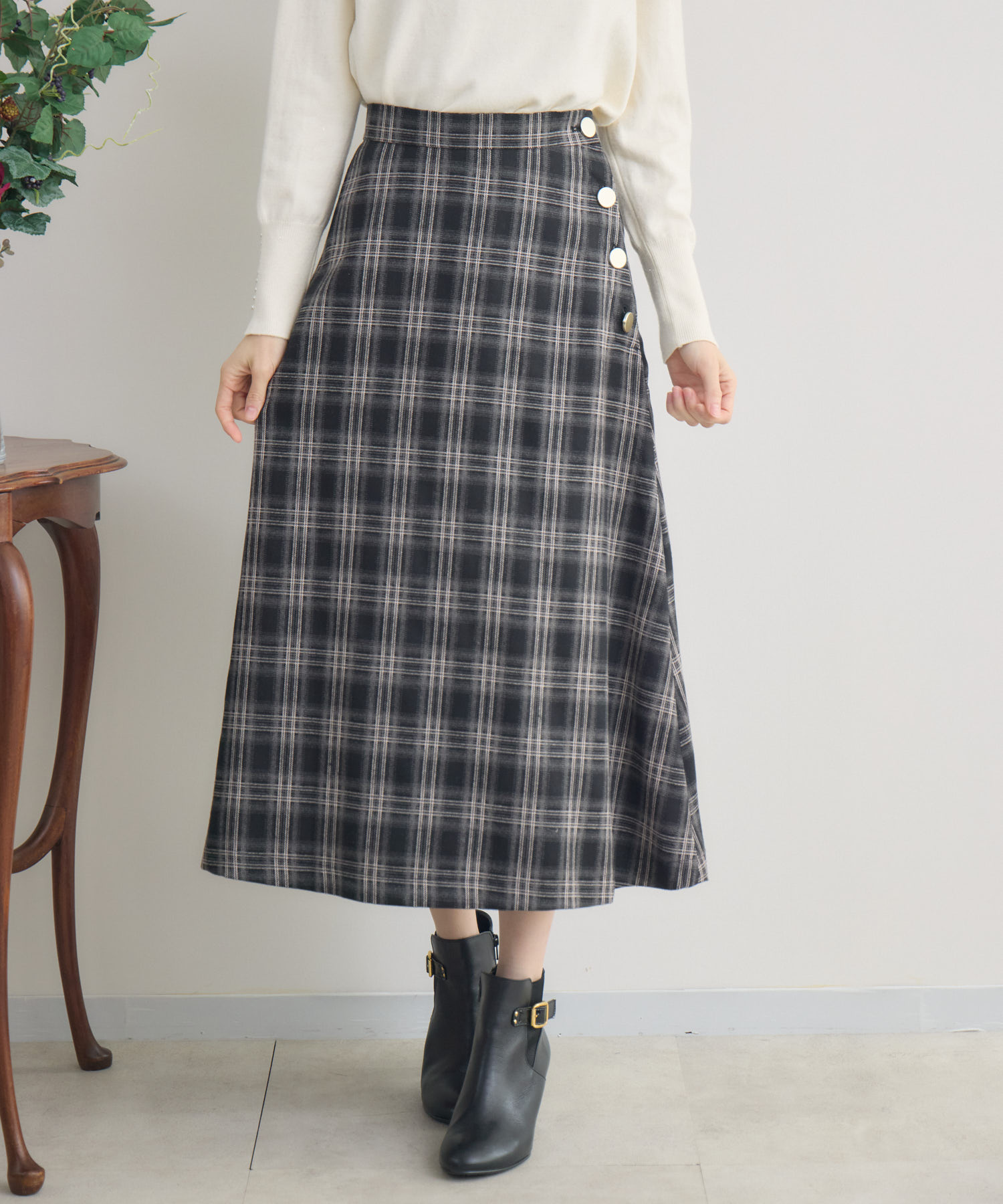 【新品】ヨークランド グレンチェック スカート 2025年最新】ヨークランド スカートの人気アイテム - メルカリ