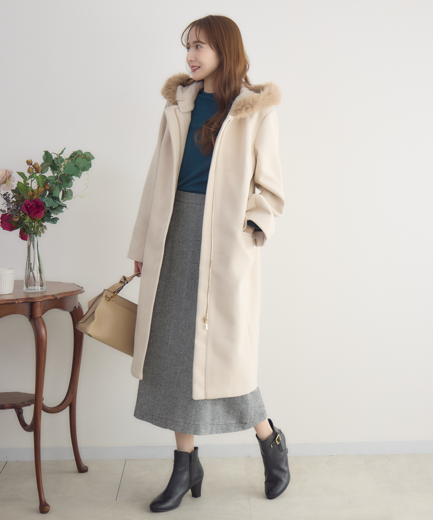 ヘリンボンスカート | IKG crossing