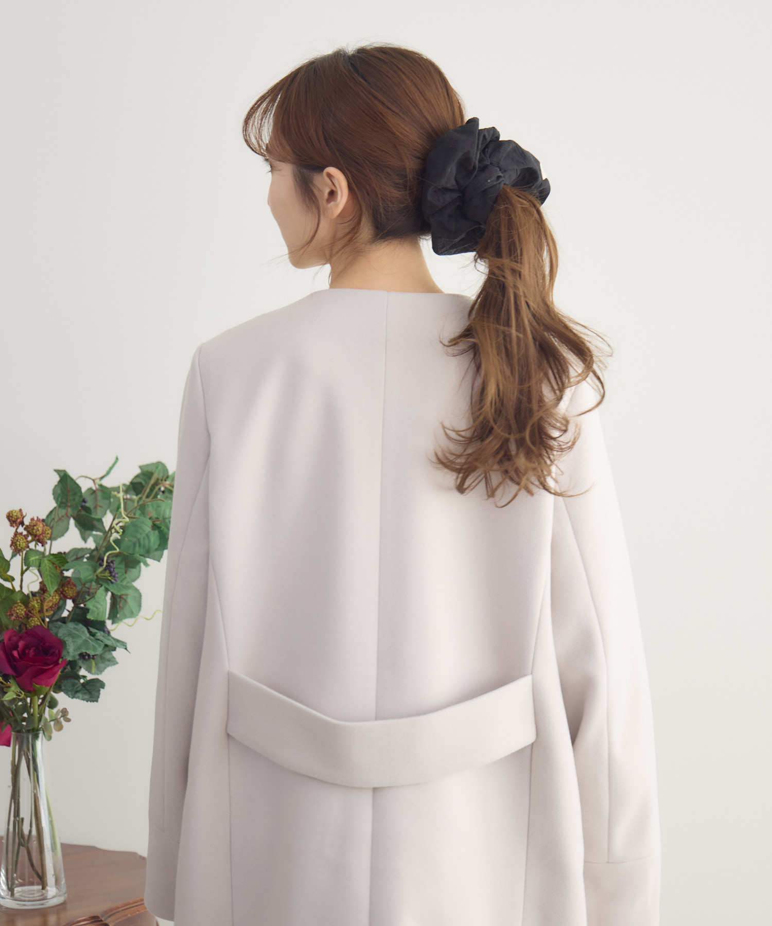 取り外し可エコファー付き3WAYフードロングコート | IKG crossing