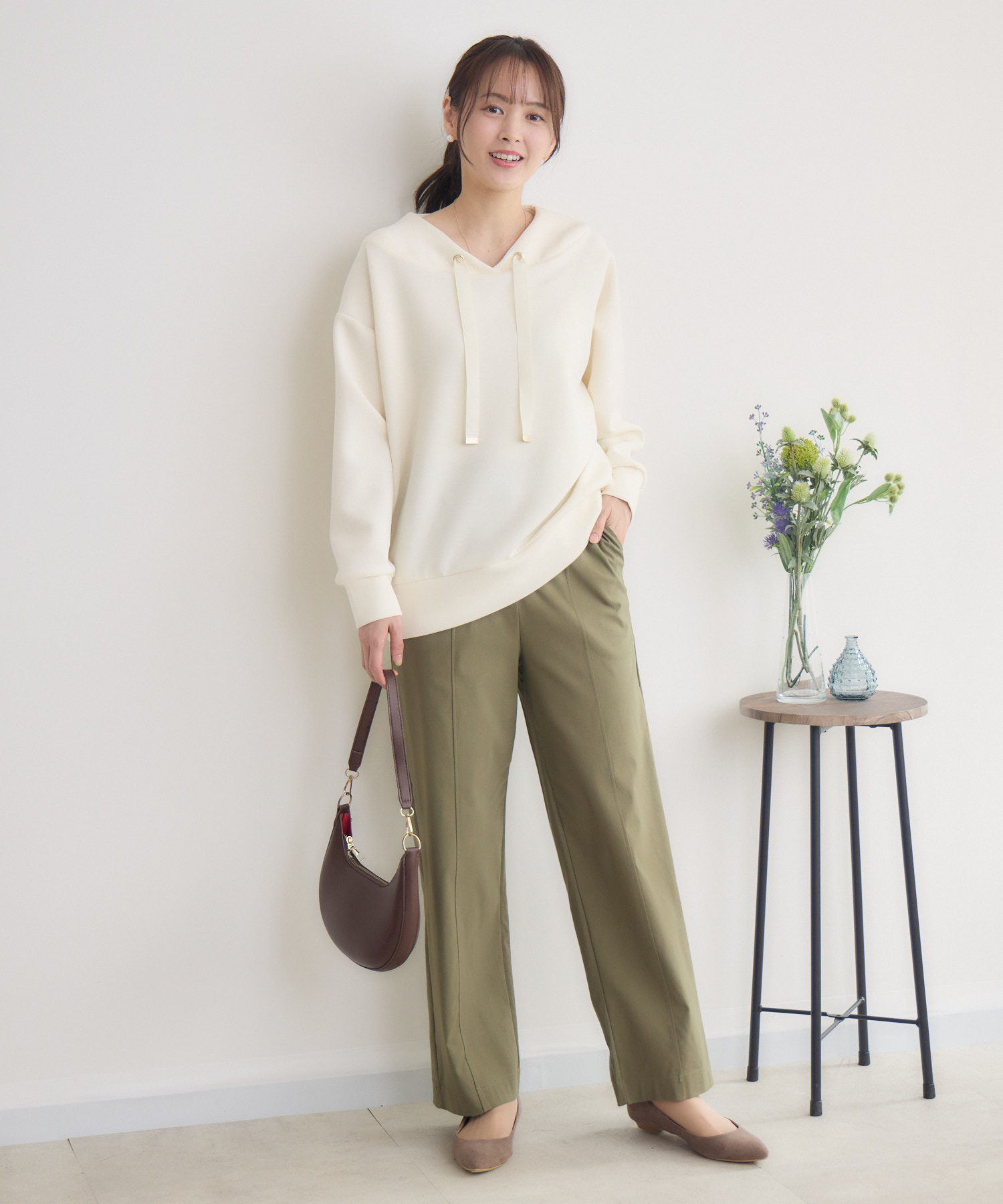 スフレタッチダンボールニットプルオーバー | IKG crossing