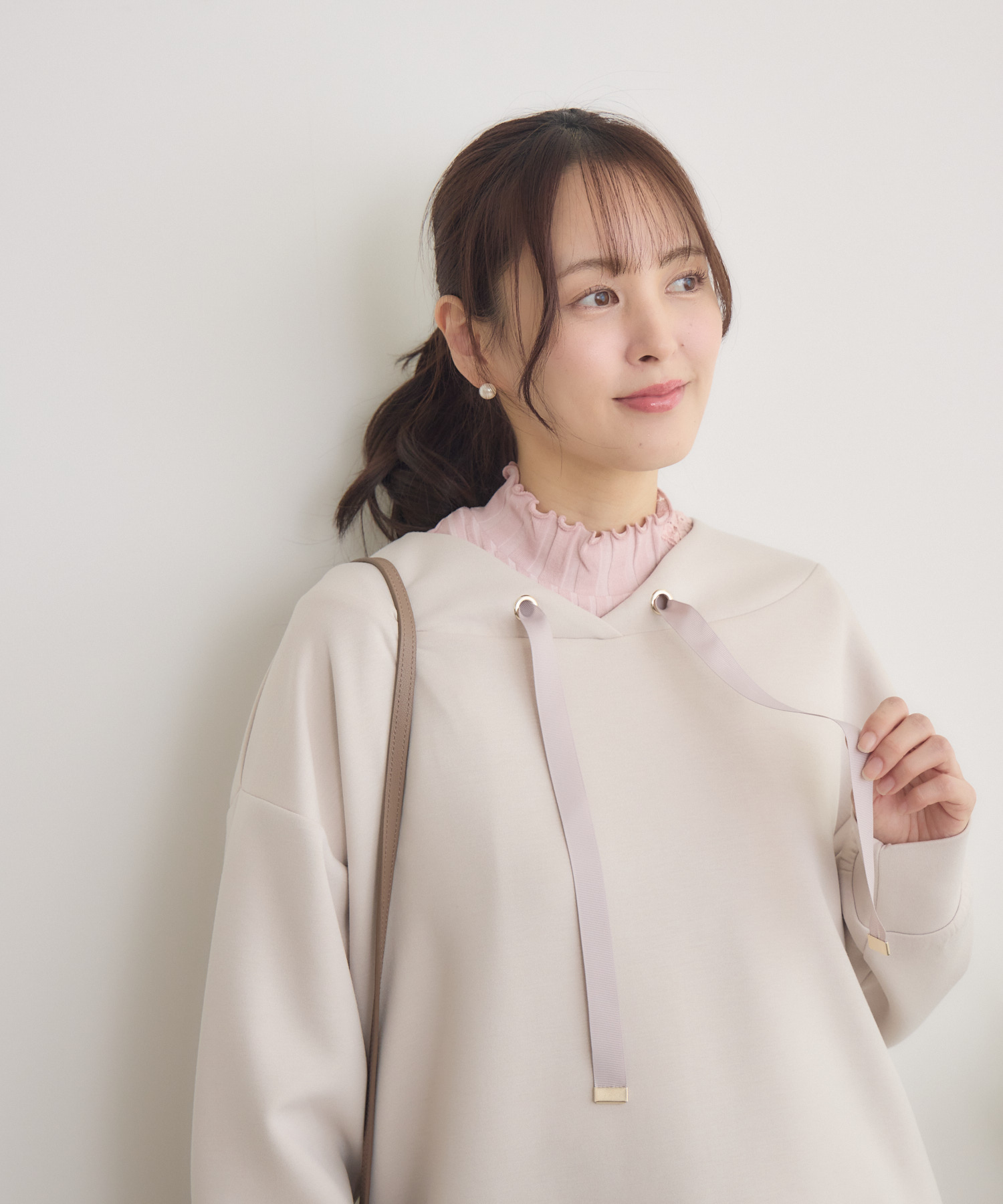 スフレタッチダンボールニットプルオーバー | IKG crossing