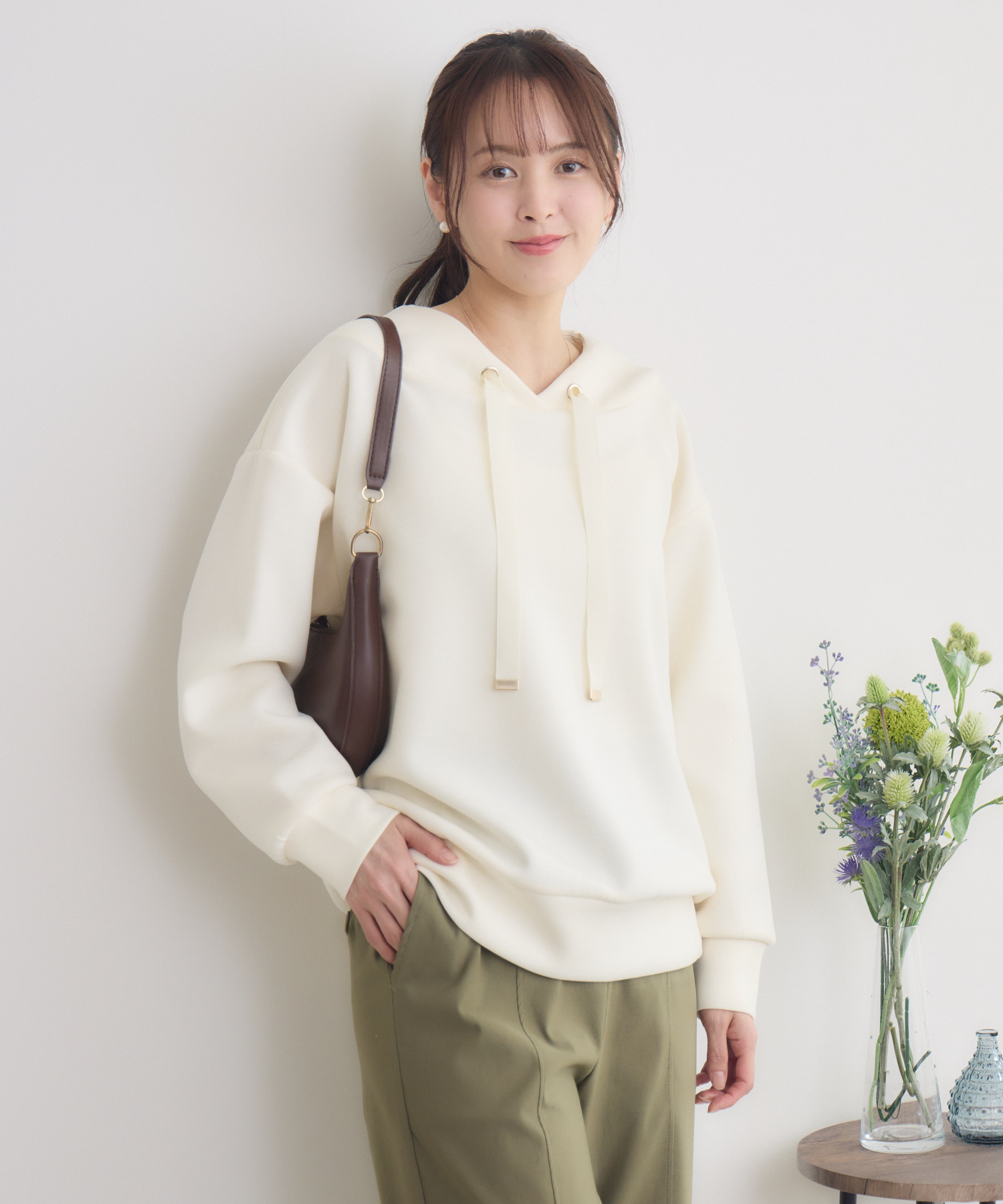 スフレタッチダンボールニットプルオーバー | IKG crossing