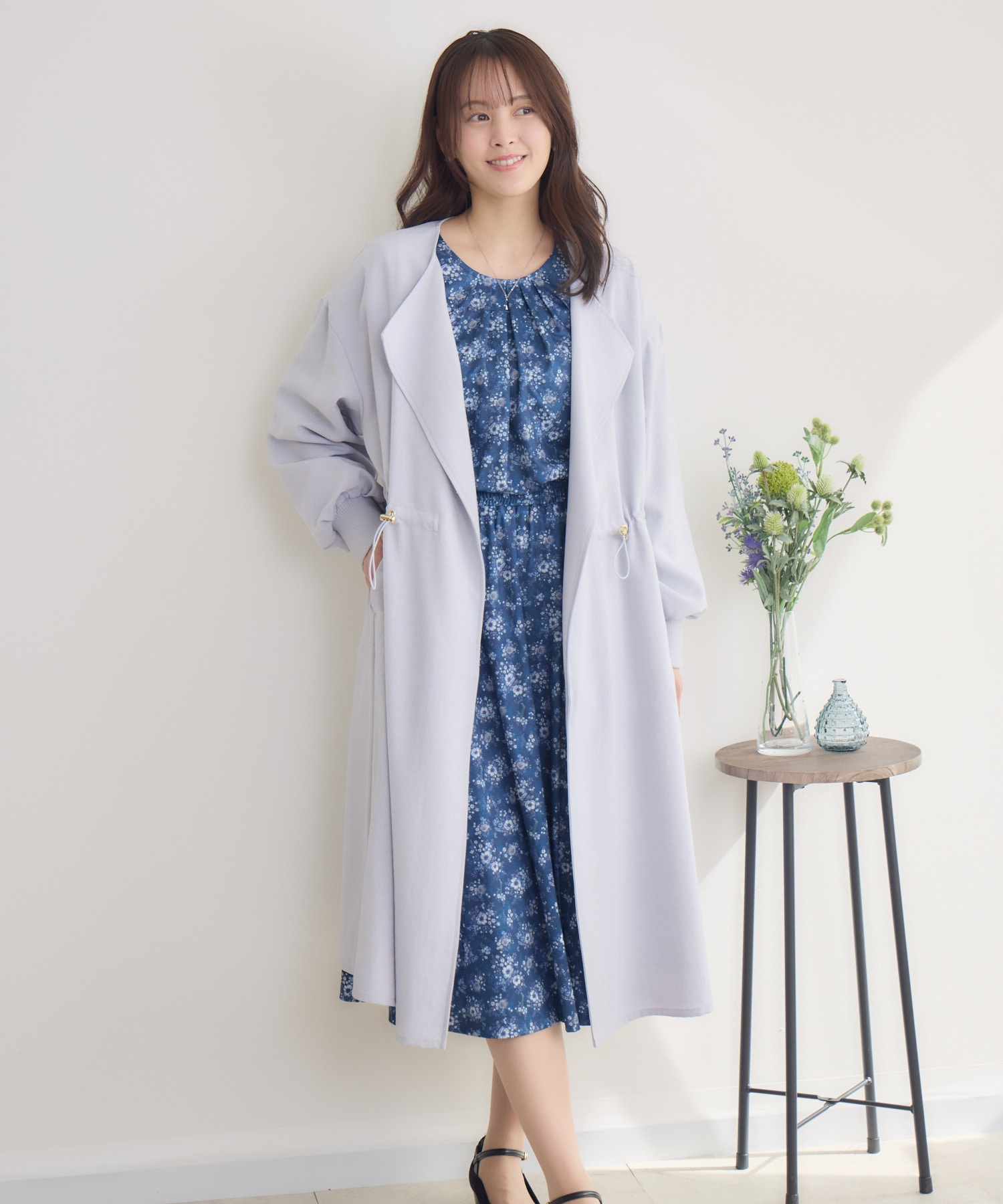 タンブラーオックスノーカラーコート | IKG crossing