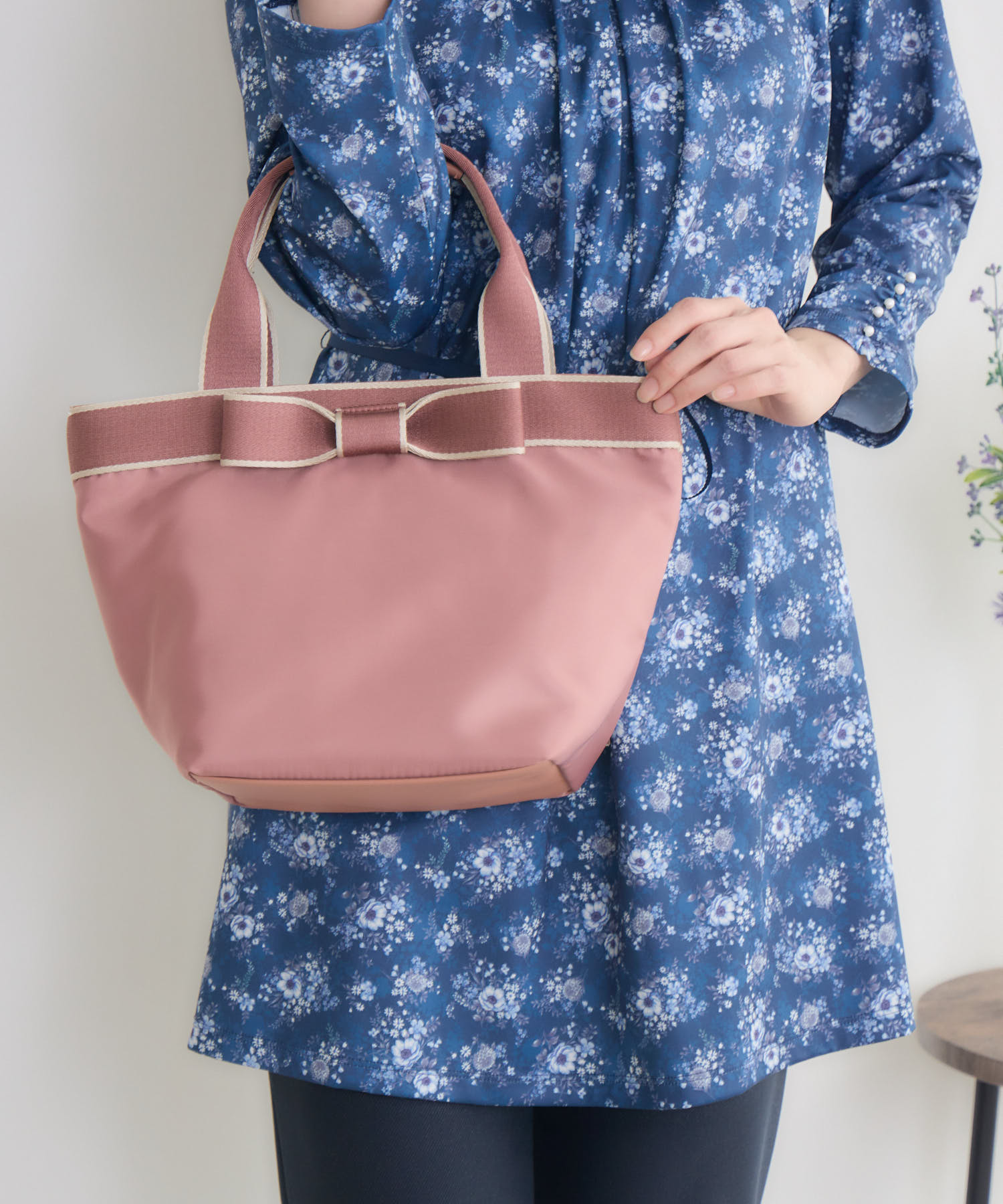 WEB限定 リボンモチーフトートバッグ | IKG crossing