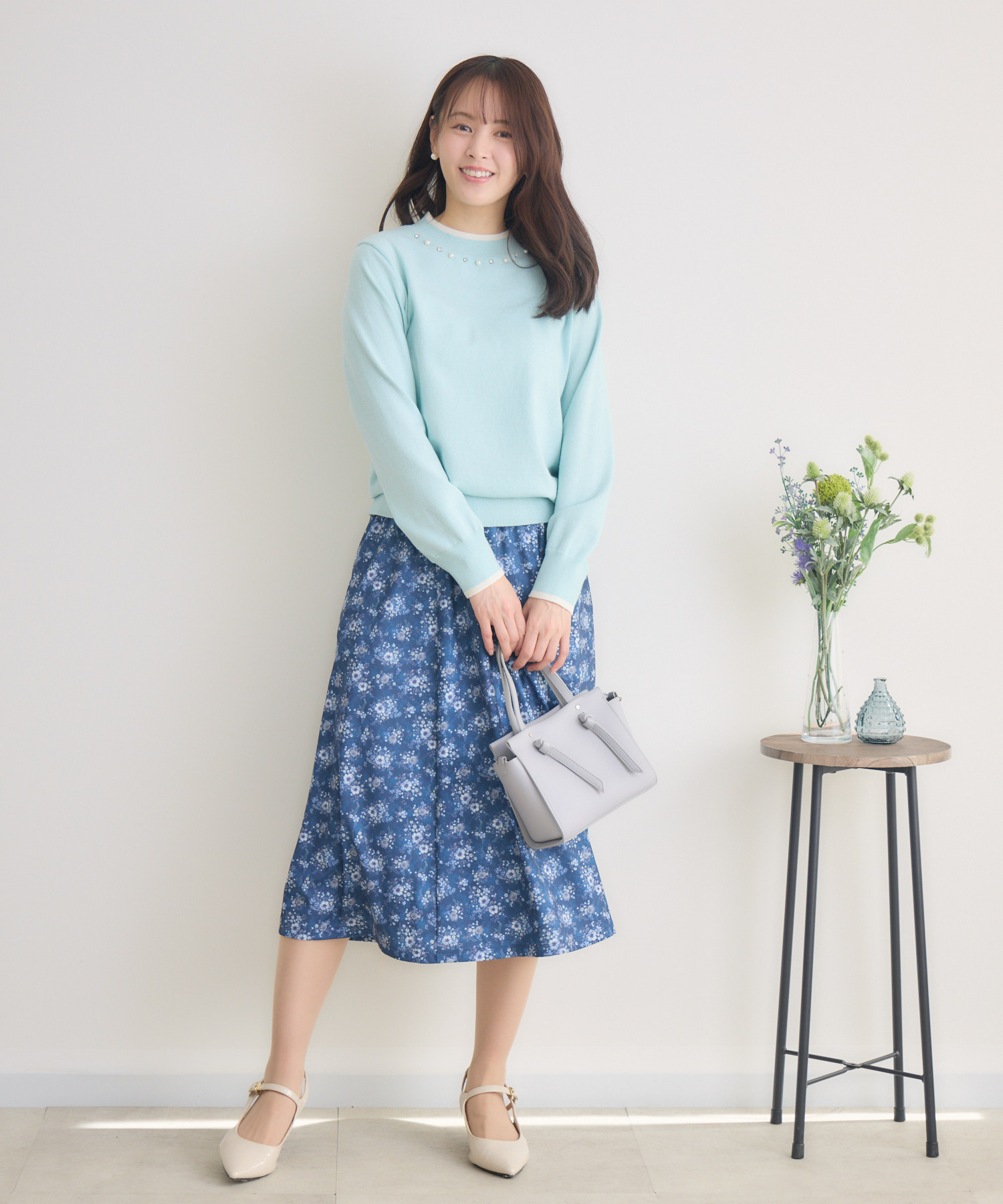 スパンコール天竺ニットプルオーバー | IKG crossing