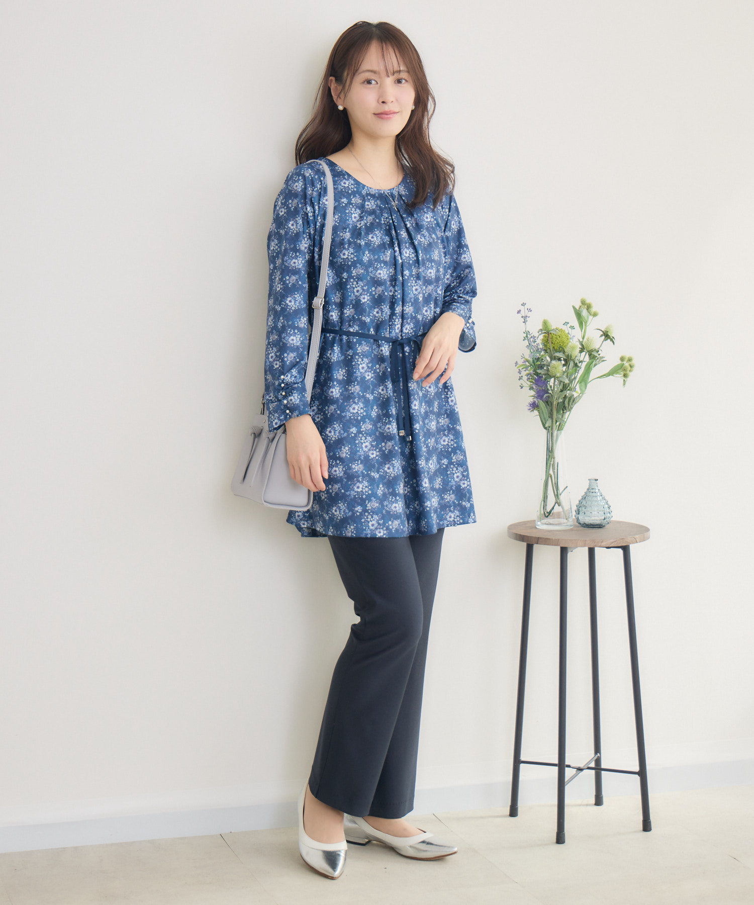 MADE IN JAPAN】デニムプリントハイテンションパンツ | IKG crossing