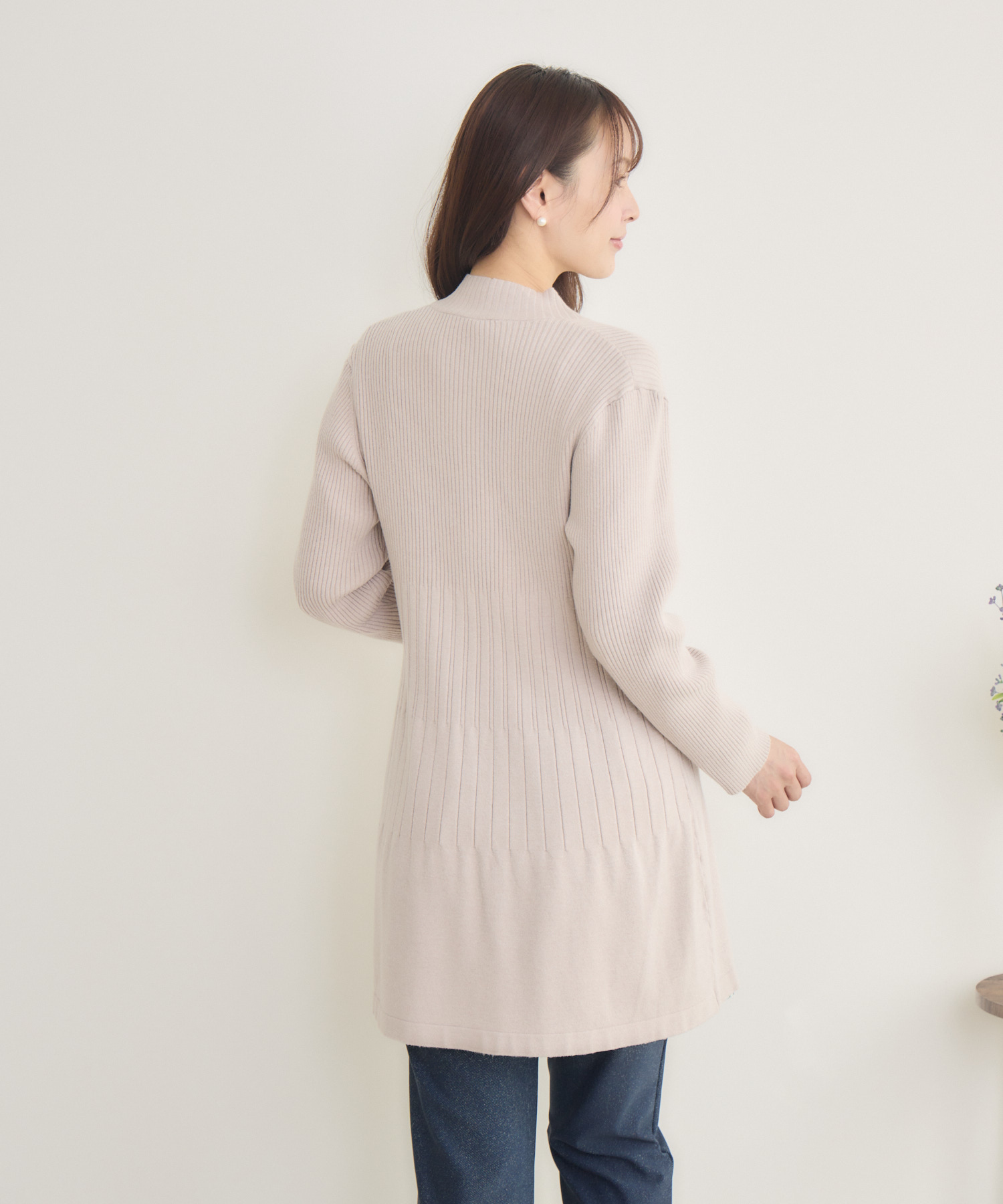 リブフレアニットトッパー | IKG crossing