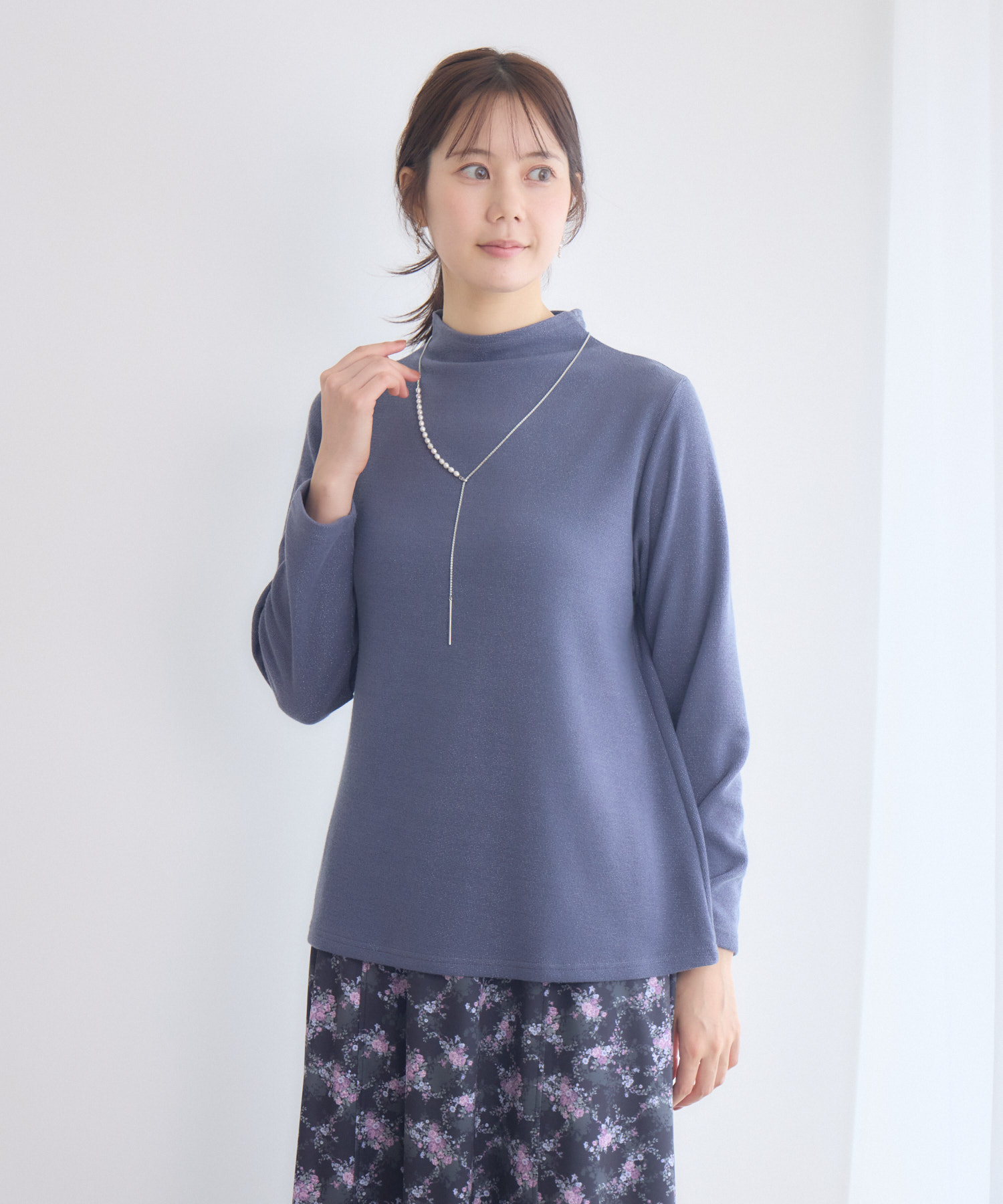 新品❤️archivio ハイネックプルオーバー ラメ入りハイネックプルオーバー | IKG crossing