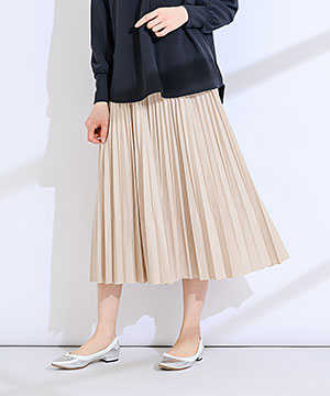 予約販売 BELPER SKIRT デニム プリーツスカート BELPER