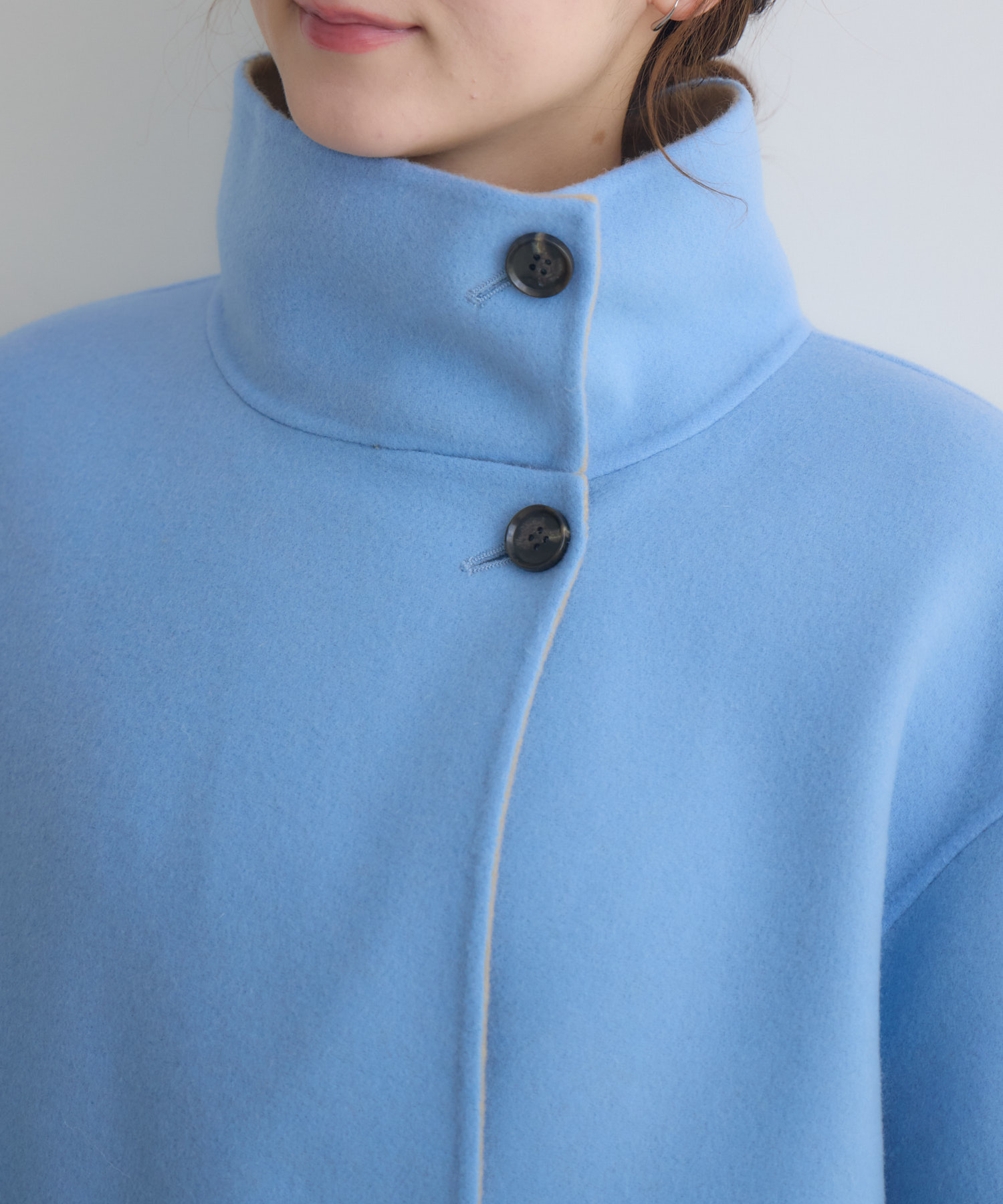 2026.1.1 10:00販売スタート】バイカラーダブルビーバーコート