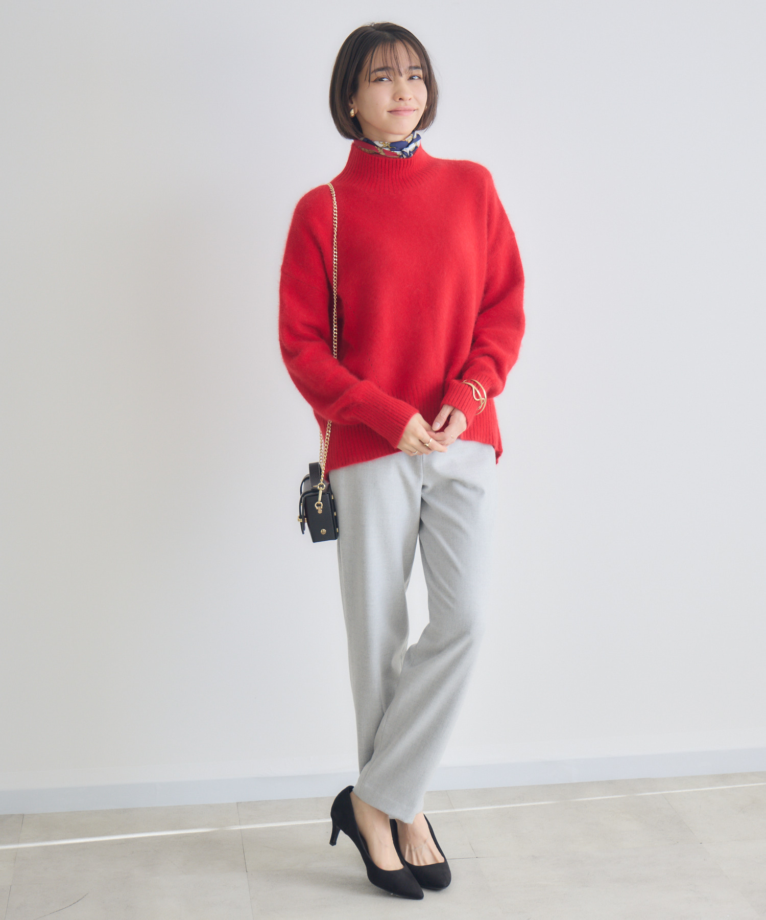 12Gラクーン混ハイネック / KATHARINE ROSS | IKG crossing