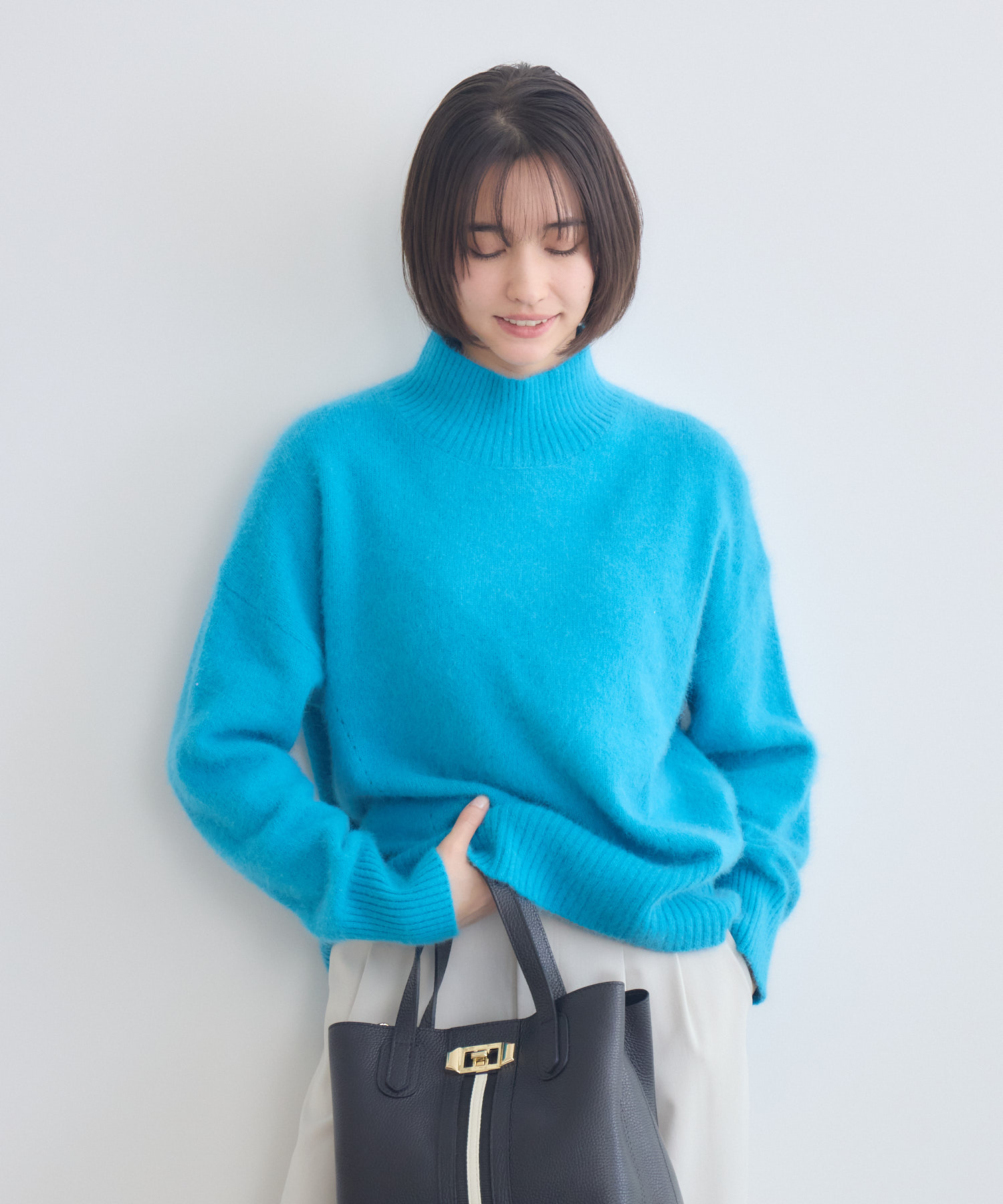 12Gラクーン混ハイネック / KATHARINE ROSS | IKG crossing