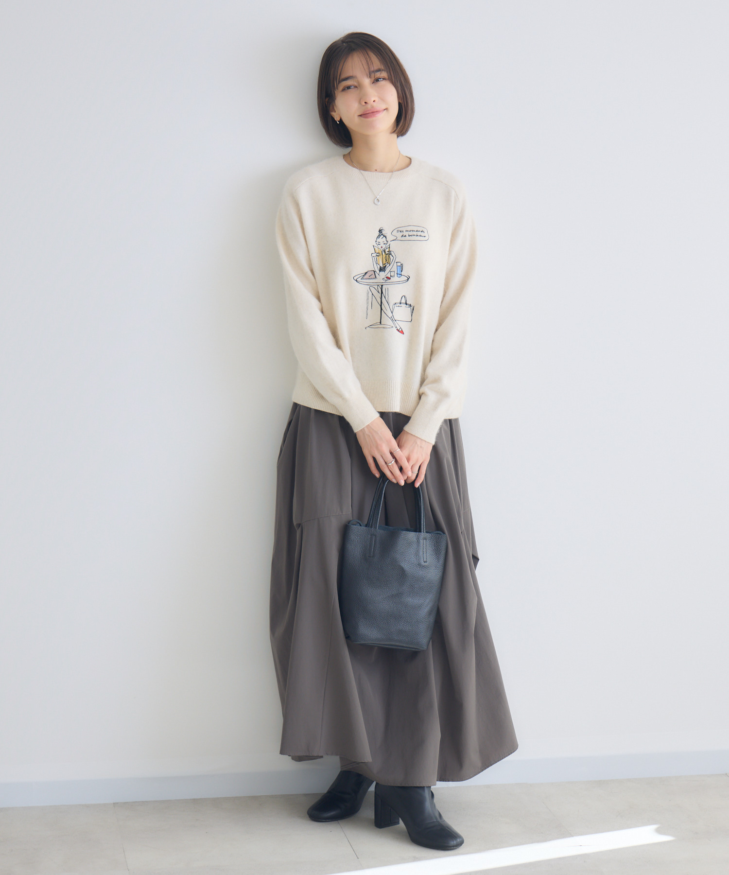 ラクーン混刺繍プルオーバー / KATHARINE ROSS | IKG crossing