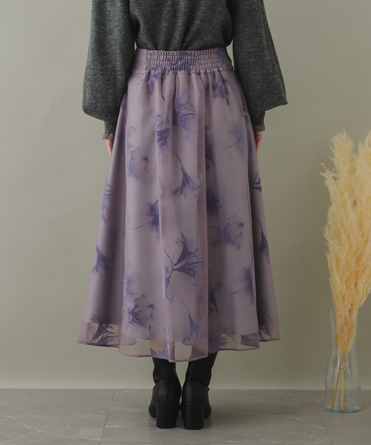 ジビエ キャサリンロス フロッキーデザインスカート | artfive.co.jp