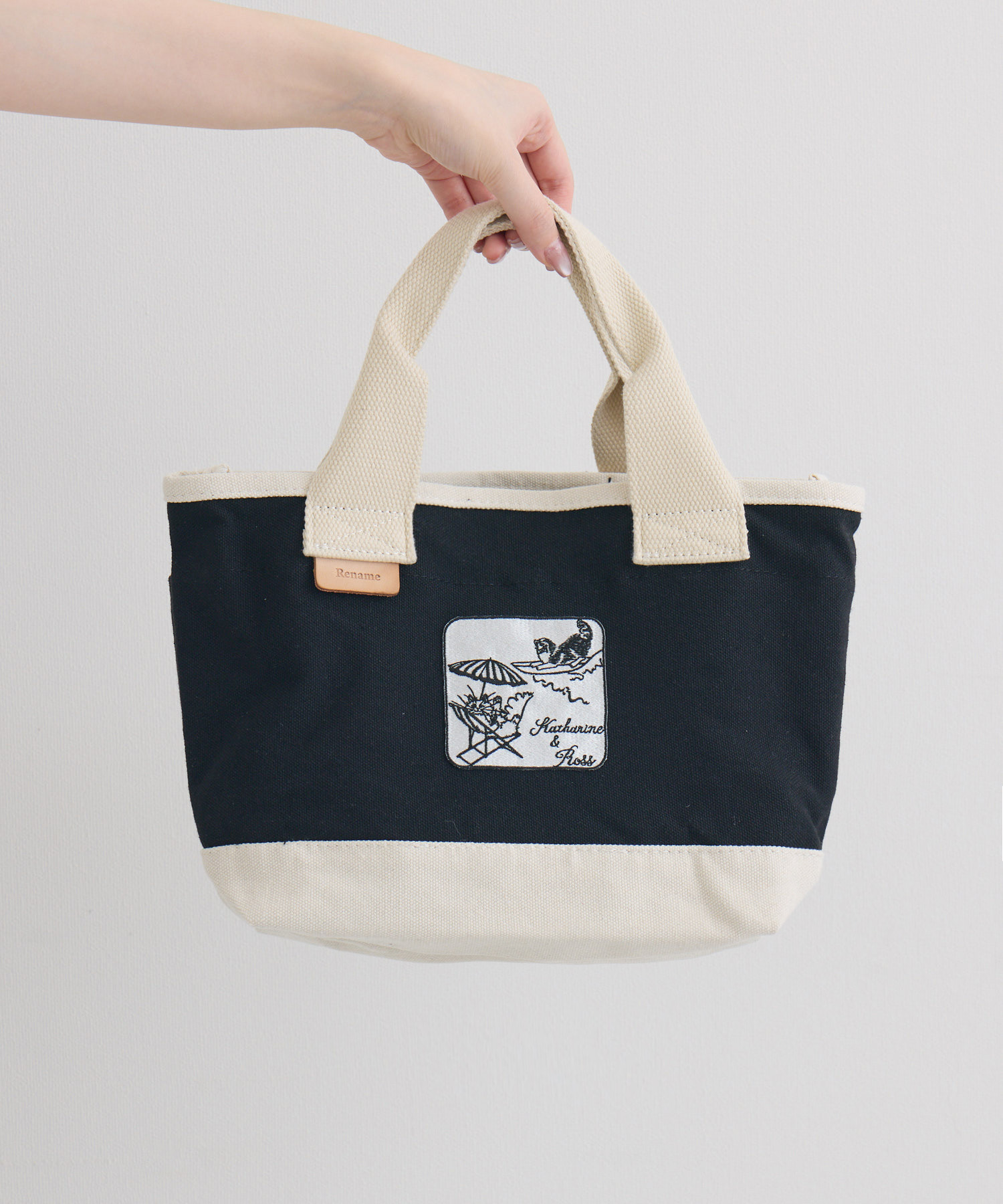 残りわずか】【キャサリンちゃんロスくん】ミニトートバッグ