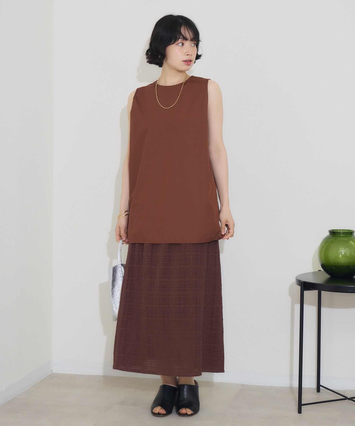 洗濯機洗い可】トップス×チェックスカ―ト SET / KATHARINE ROSS | IKG