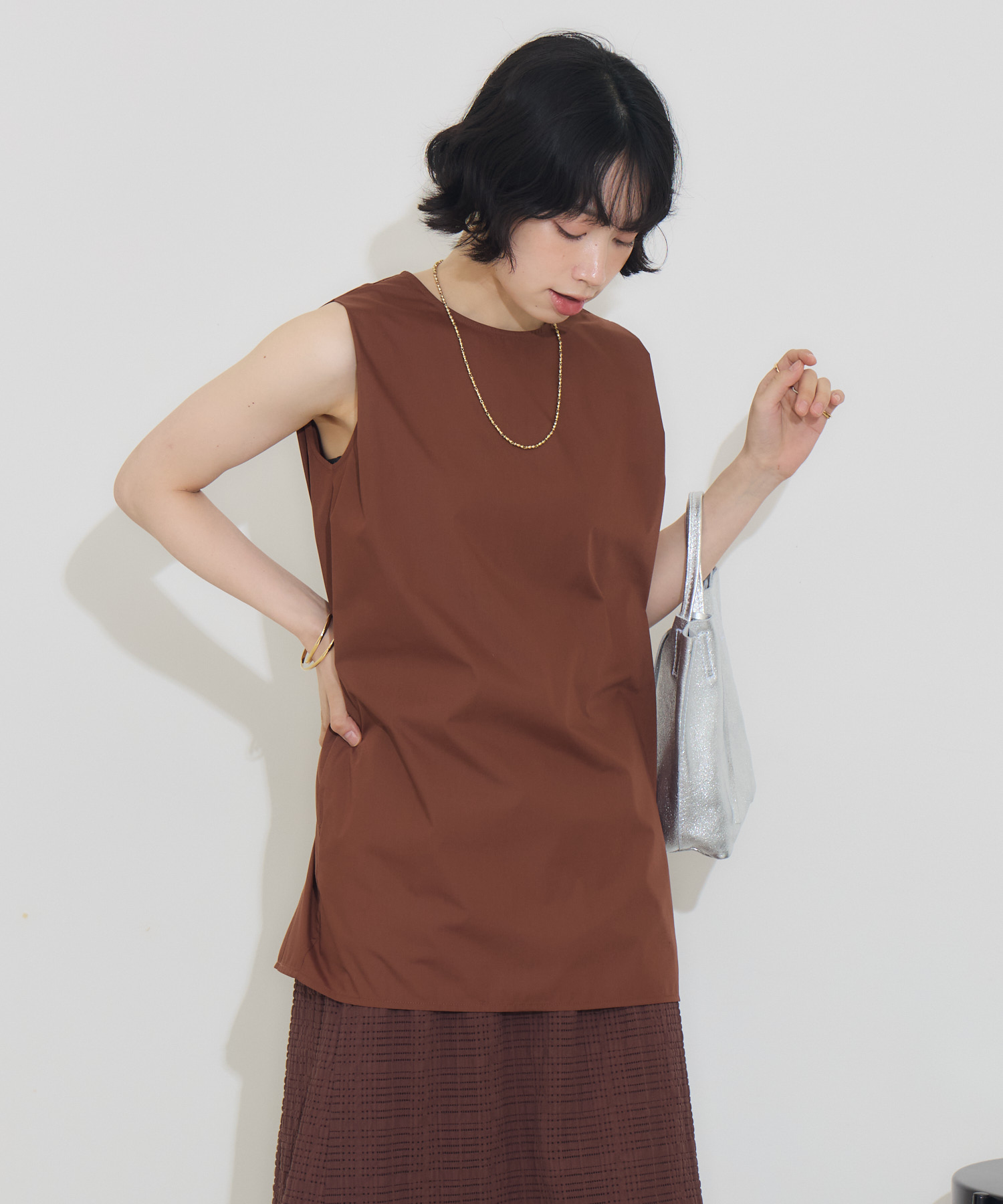 洗濯機洗い可】トップス×チェックスカ―ト SET / KATHARINE ROSS | IKG