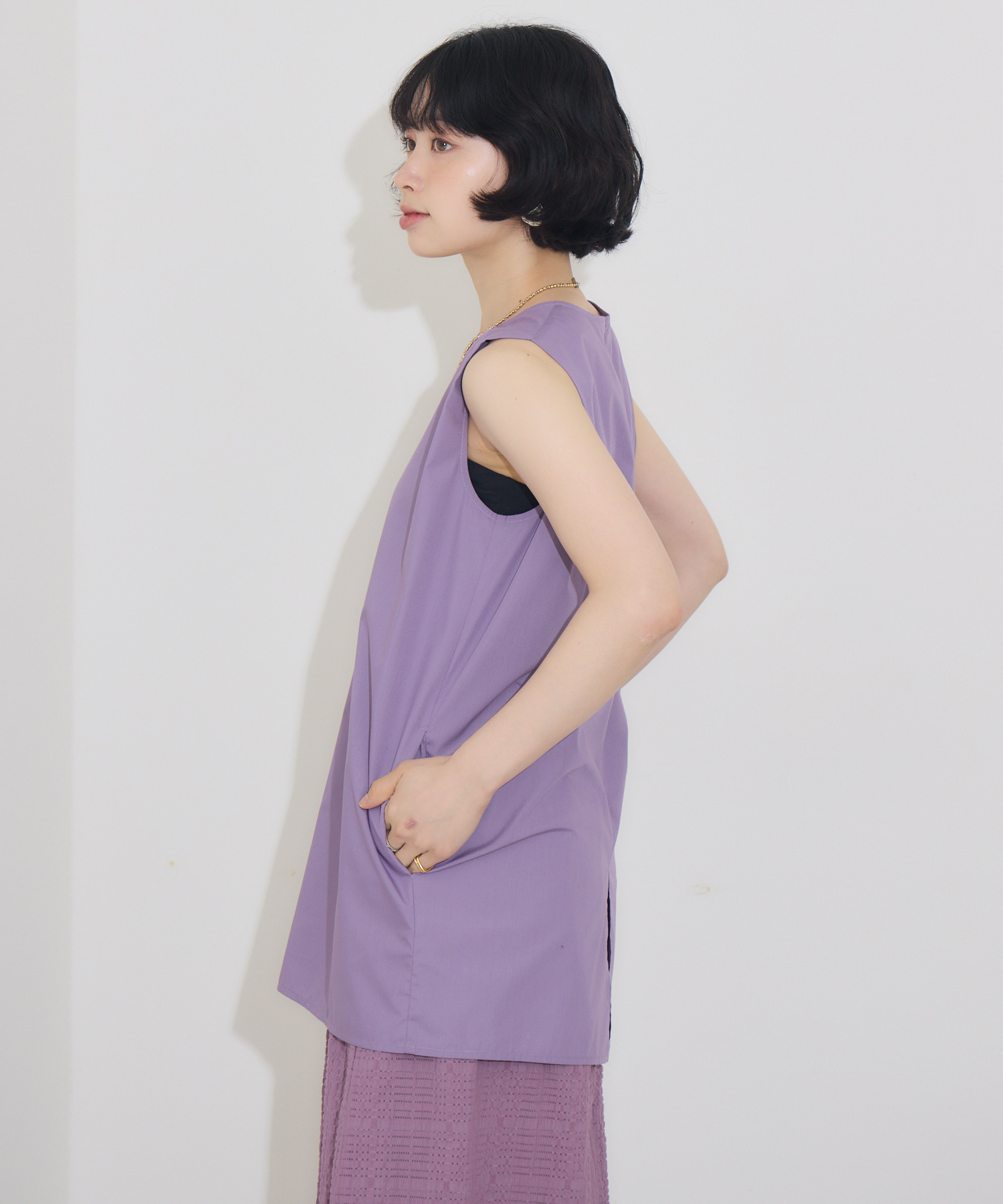 洗濯機洗い可】トップス×チェックスカ―ト SET / KATHARINE ROSS | IKG