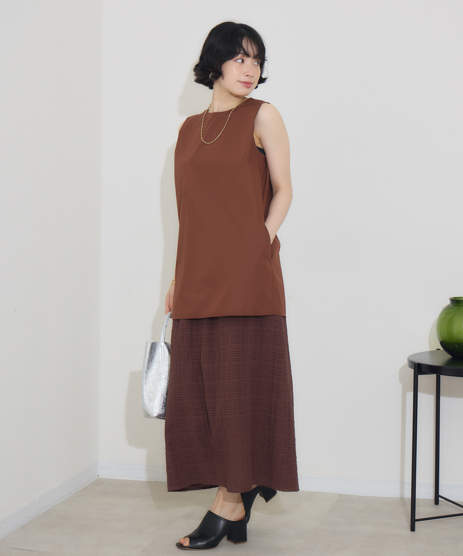 洗濯機洗い可】トップス×チェックスカ―ト SET / KATHARINE ROSS | IKG