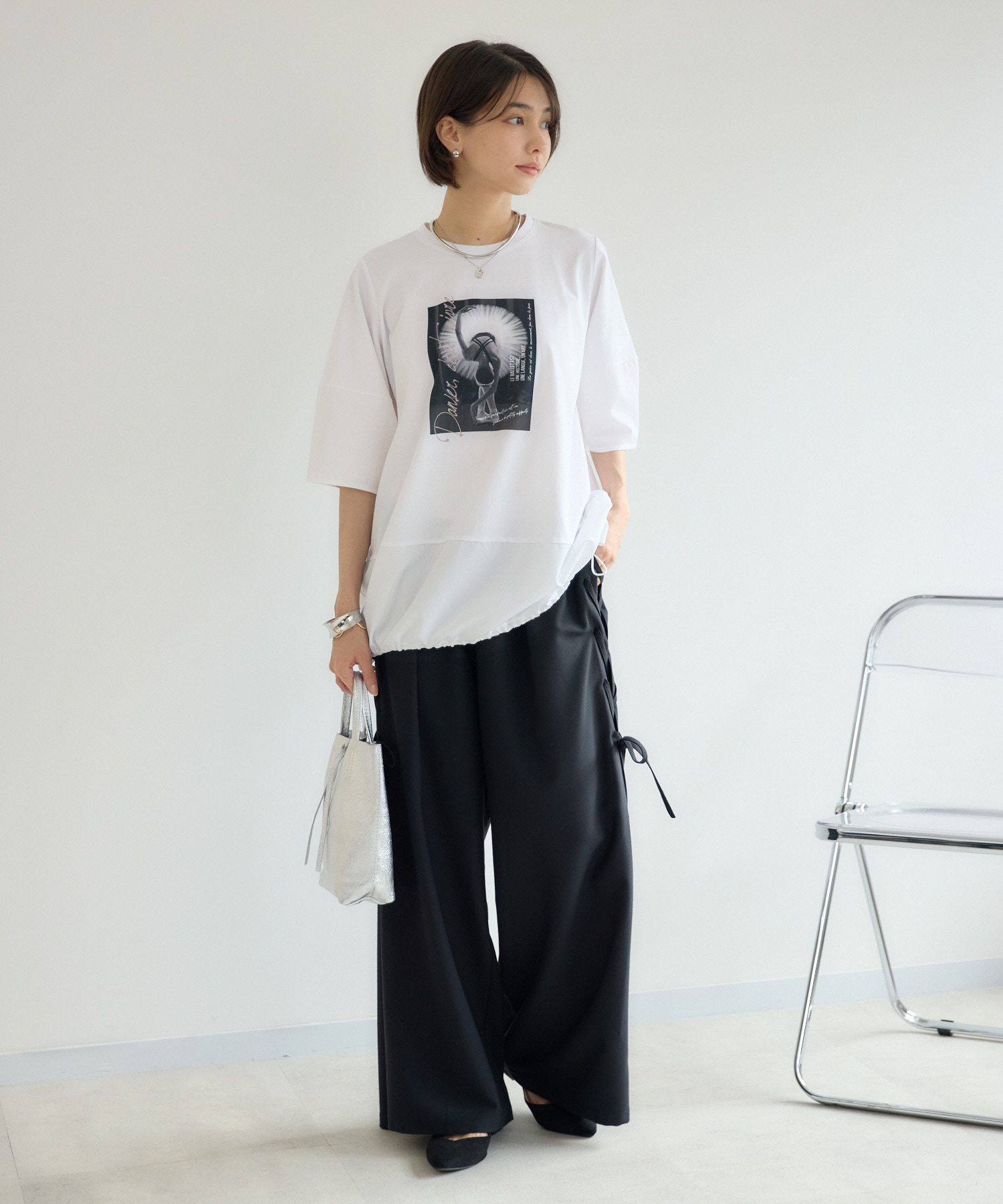 サイドレースアップパンツ / KATHARINE ROSS | IKG crossing
