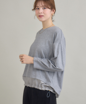 フェラガモ きらきらビジュー装飾カットソー ミンティグリーン フェラガモ きらきらビジュー装飾カットソー ミンティグリーン