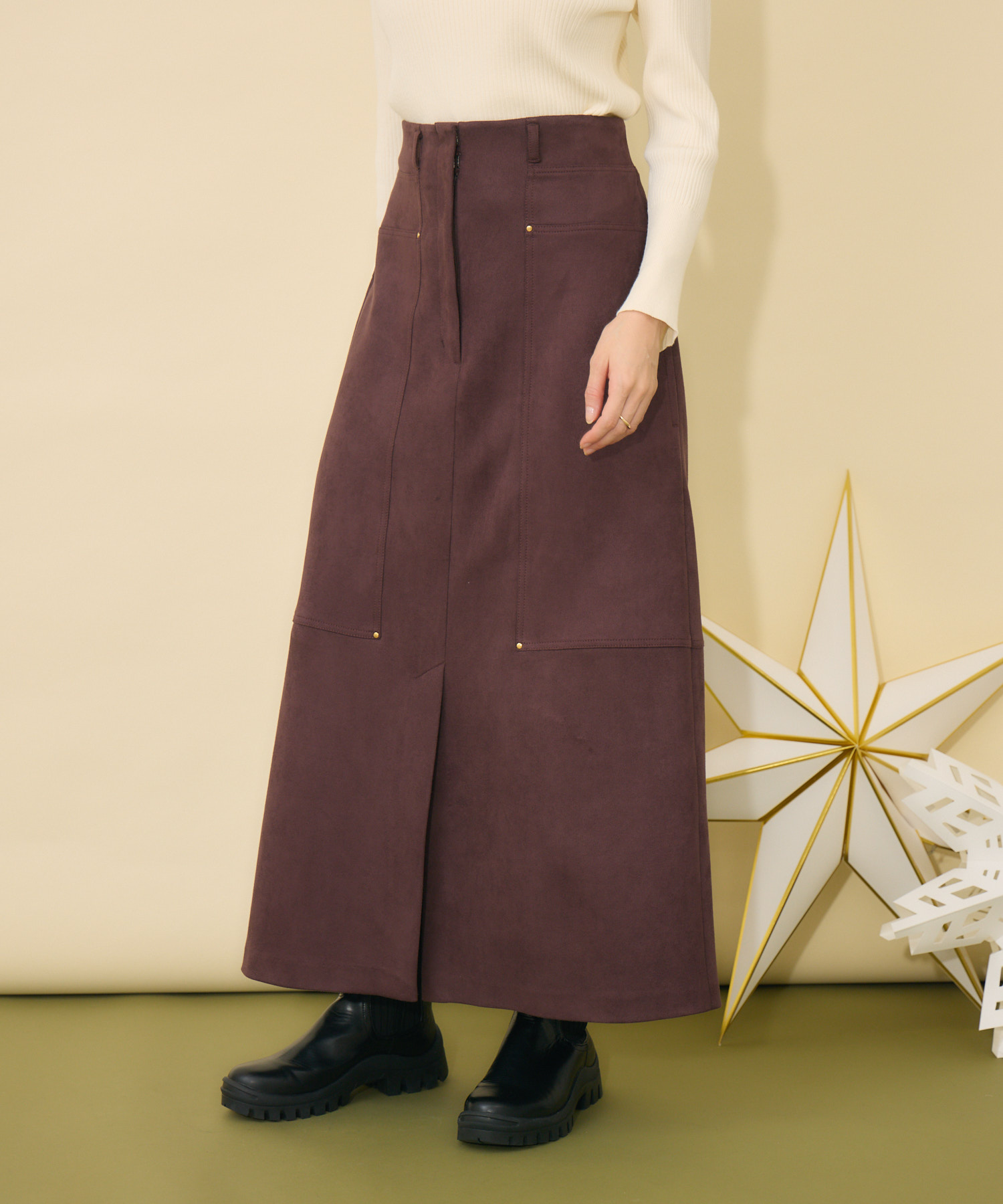 ペインタースエードスカート / KATHARINE ROSS | IKG crossing