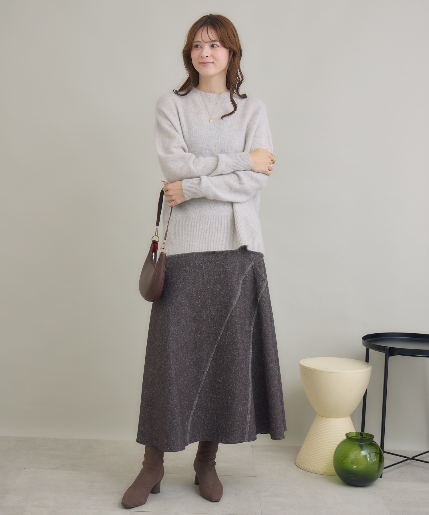 フリンジフレアスカート / KATHARINE ROSS | IKG crossing