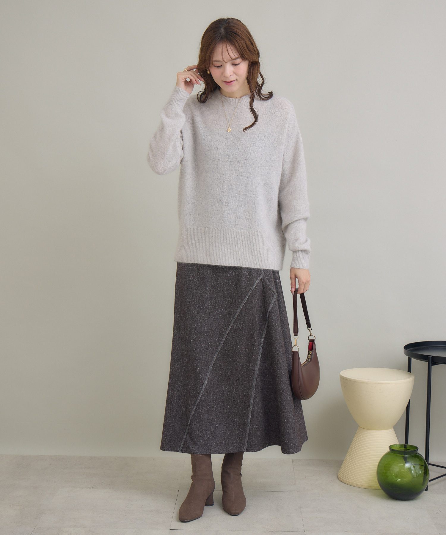 フリンジフレアスカート / KATHARINE ROSS | IKG crossing