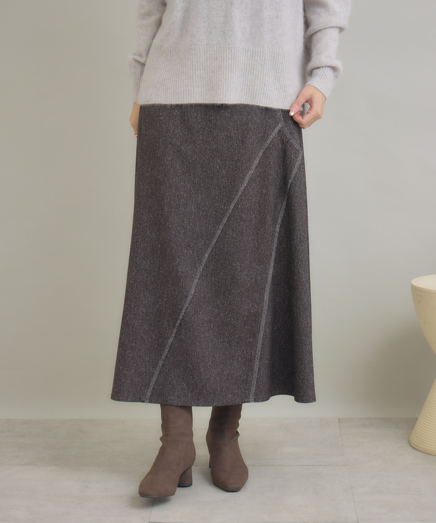 フリンジフレアスカート / KATHARINE ROSS | IKG crossing