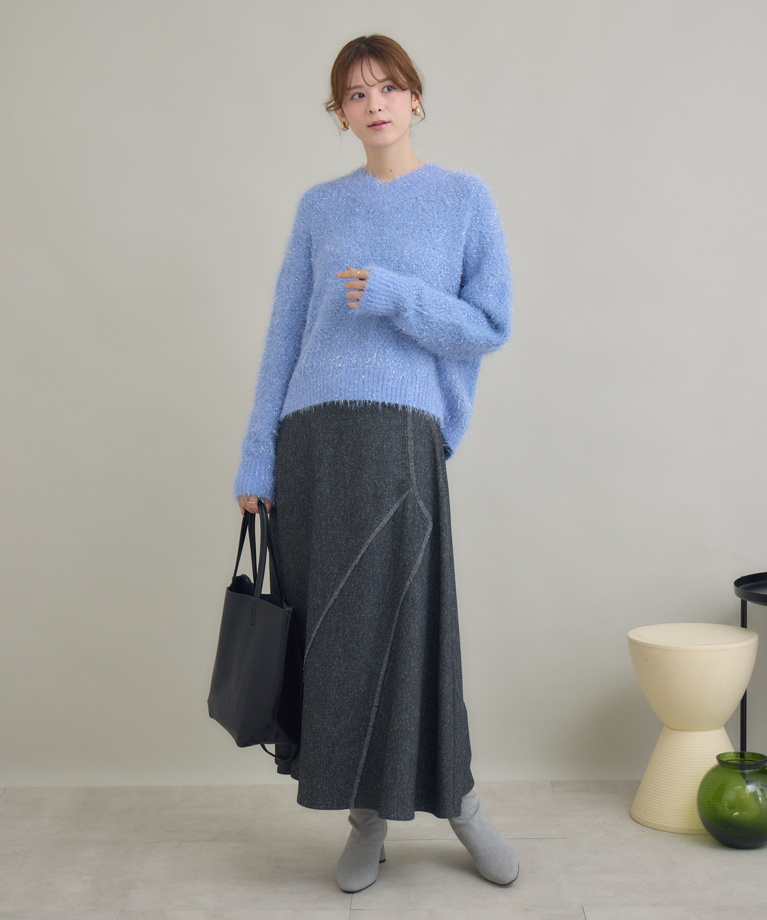 フリンジフレアスカート / KATHARINE ROSS | IKG crossing