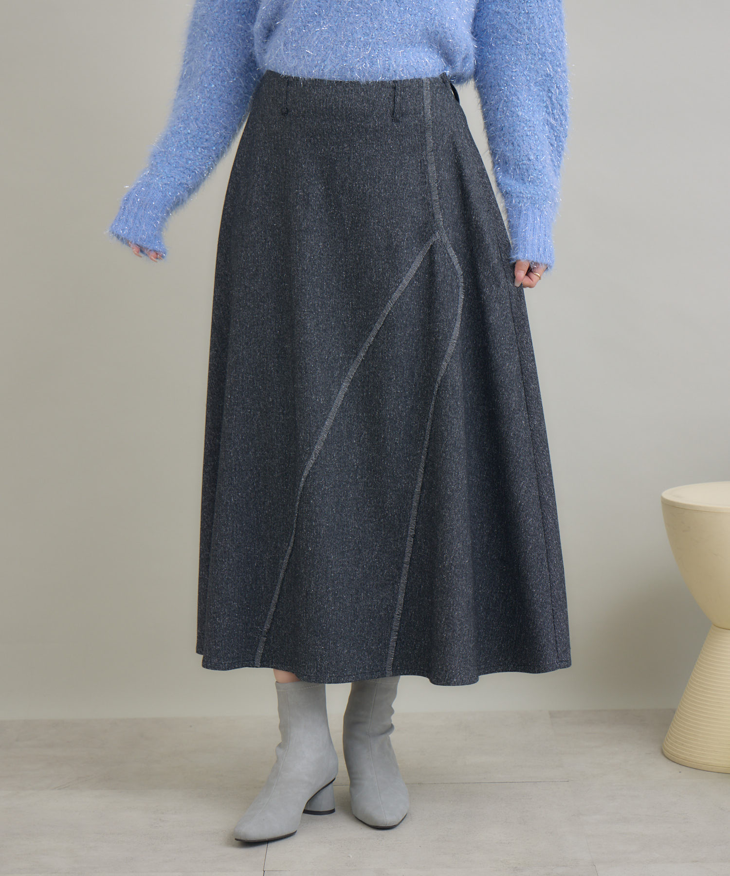 フリンジフレアスカート / KATHARINE ROSS | IKG crossing