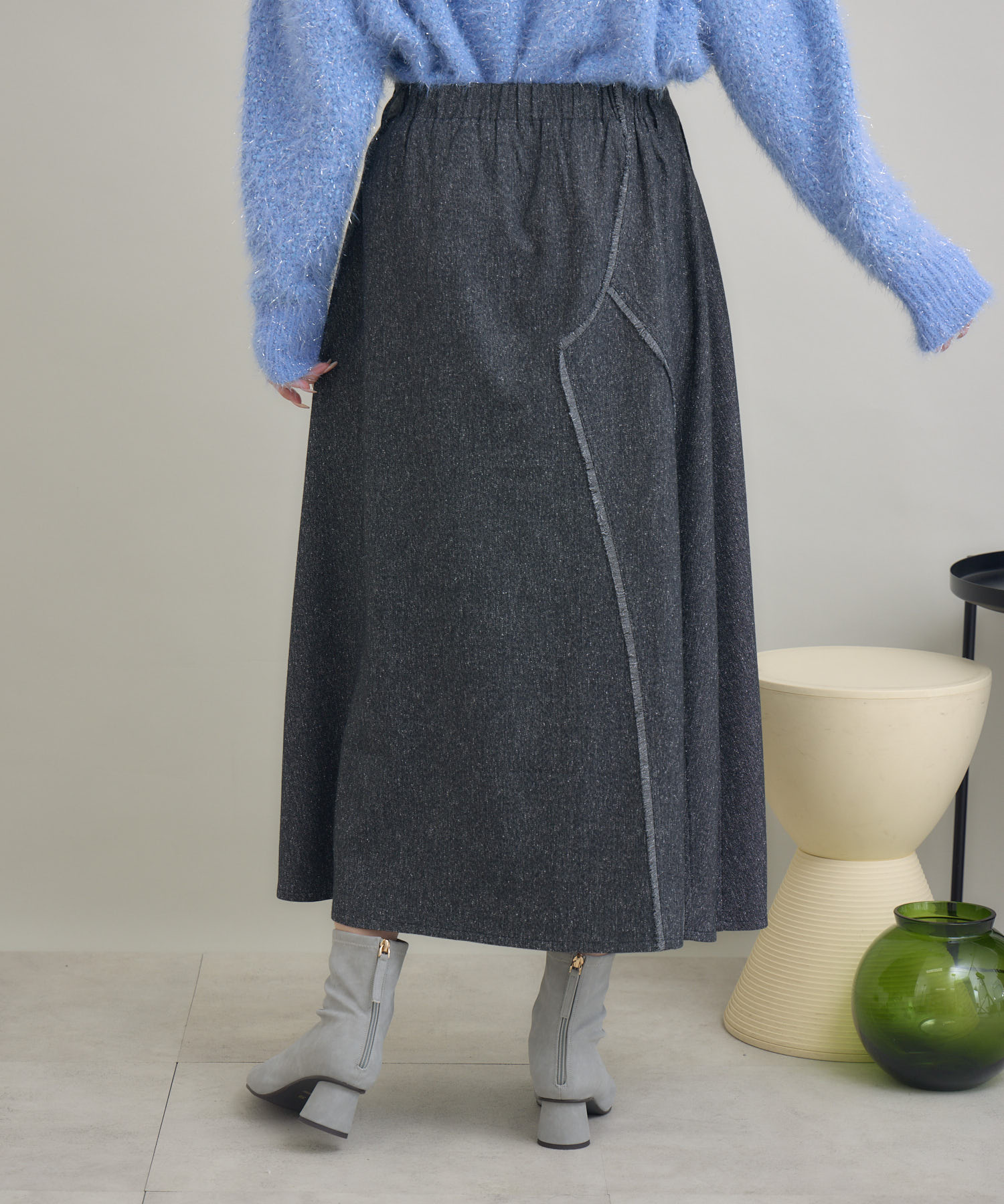 フリンジフレアスカート / KATHARINE ROSS | IKG crossing