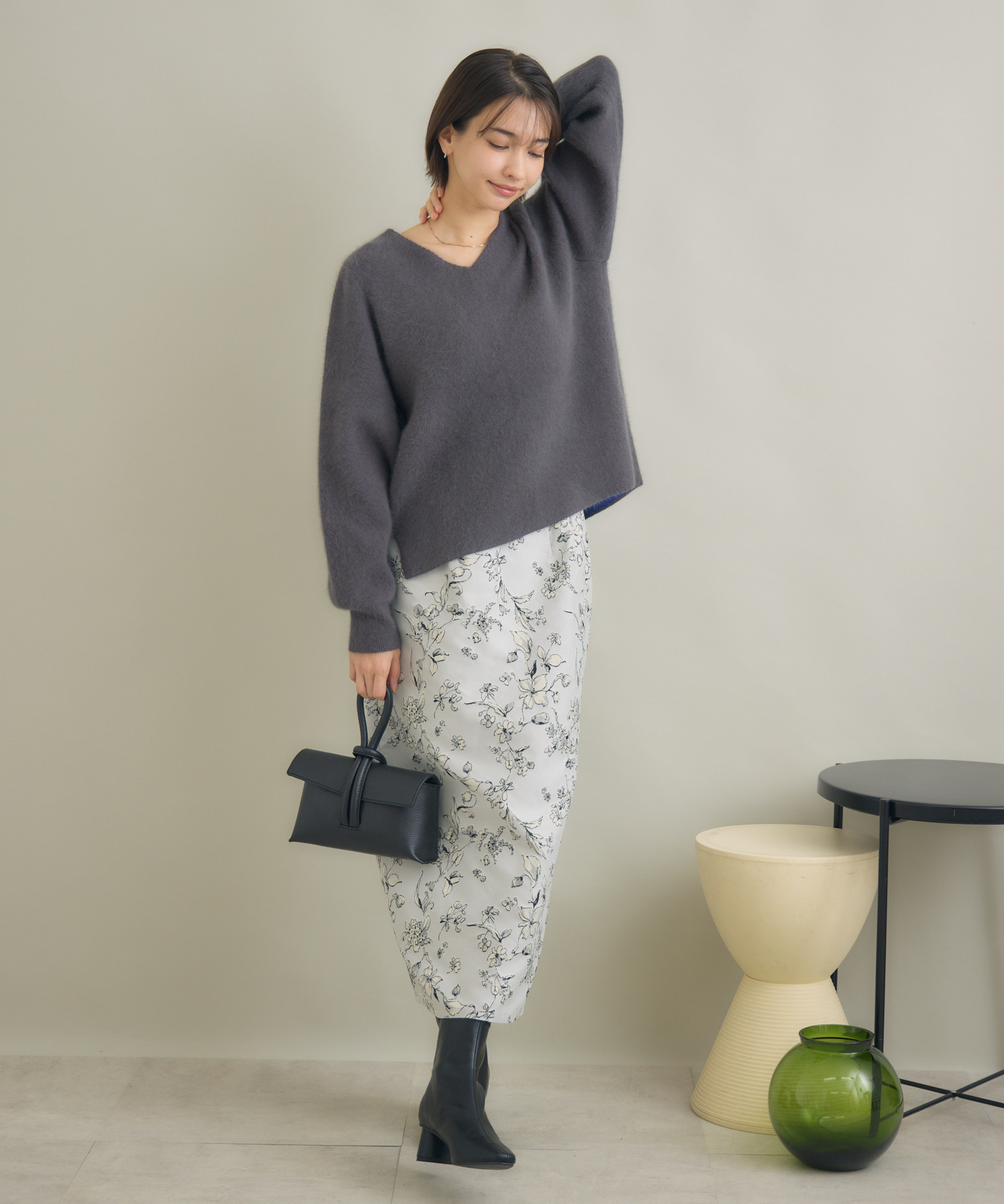 残りわずか】ブーケジャカードスカート / KATHARINE ROSS | IKG crossing