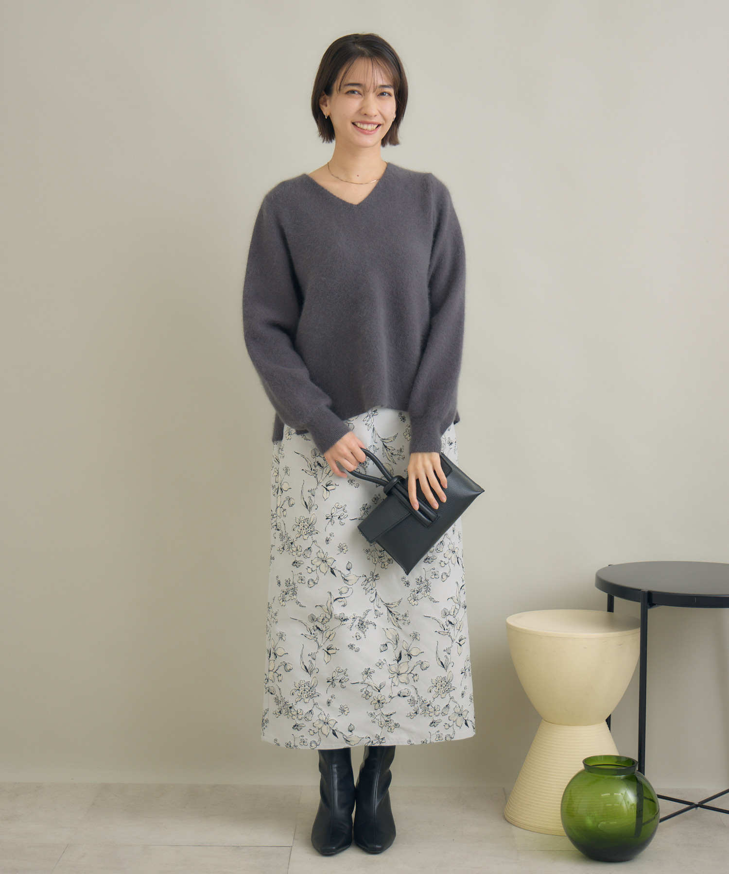 残りわずか】ブーケジャカードスカート / KATHARINE ROSS | IKG crossing