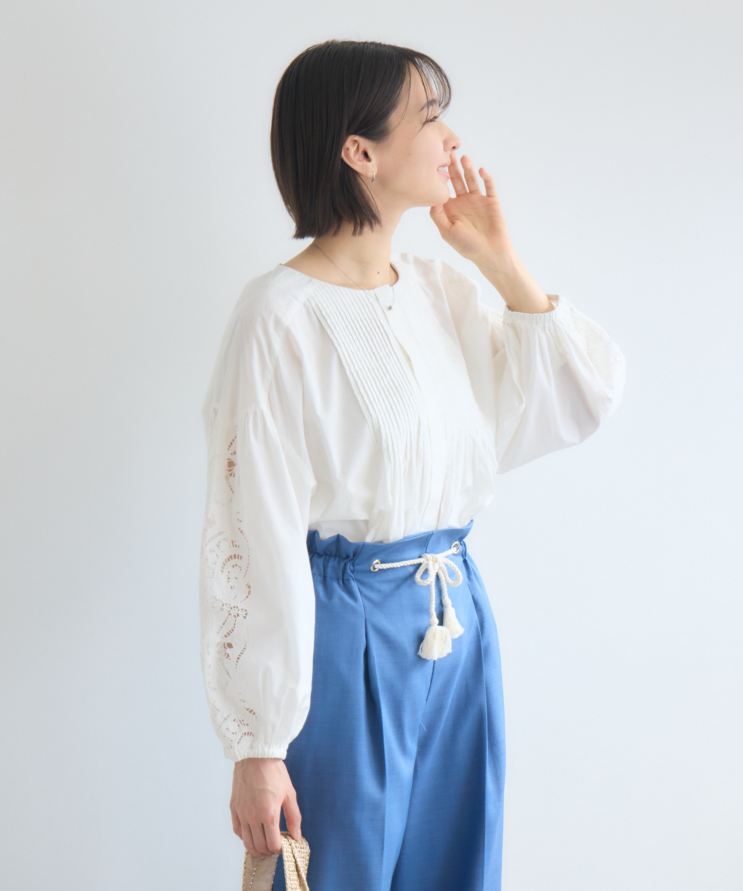 インドコットン】エンブロイダリーブラウス / KATHARINEROSS | IKG