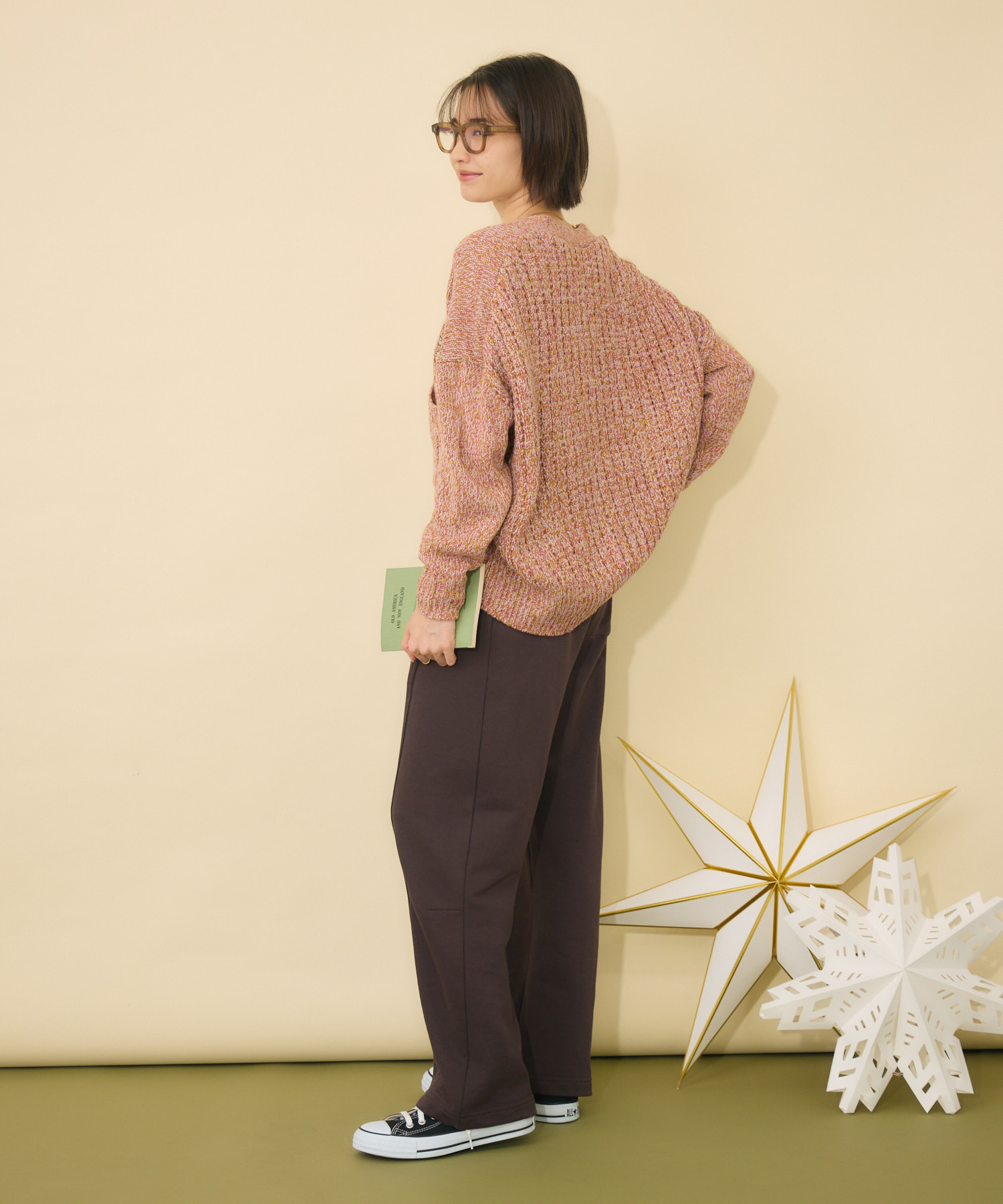 予約】【Swanlake キャサリンちゃん＆ロスくん】ニットカーディガン