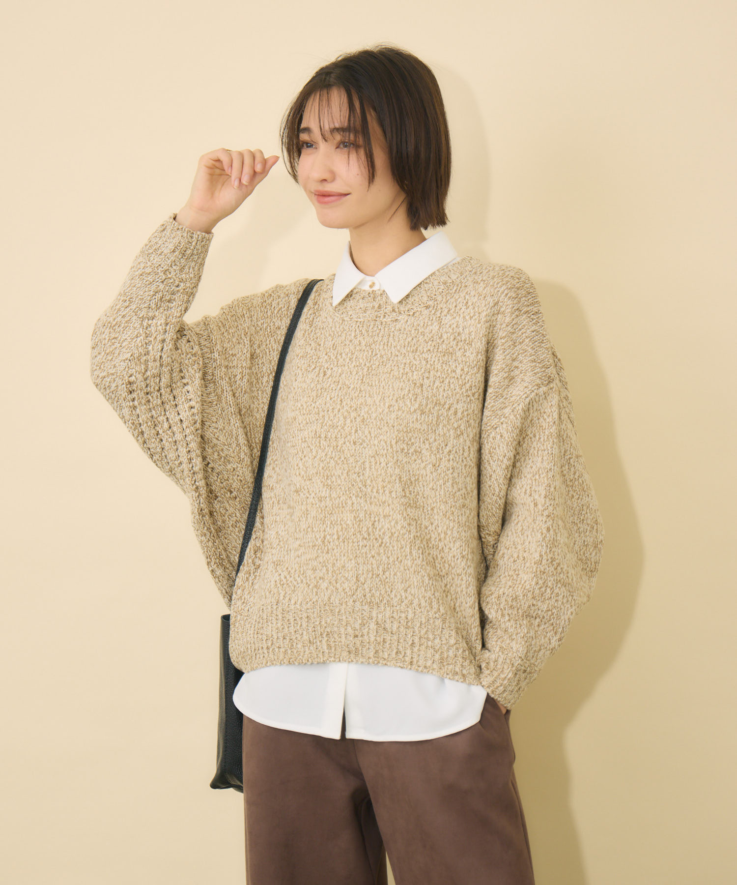 予約】【Swanlake キャサリンちゃん＆ロスくん】ニットプルオーバー