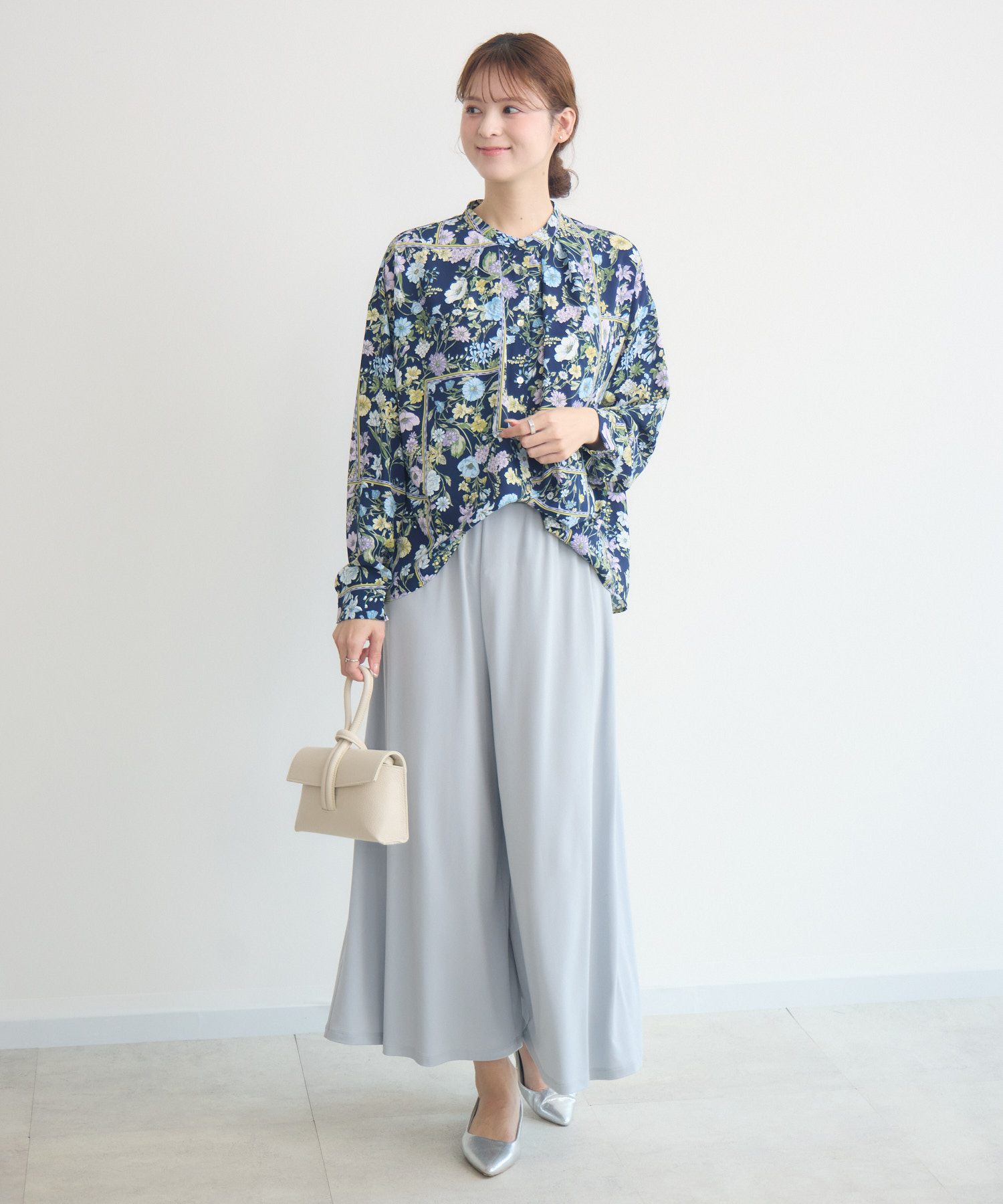 リバイバルアロマプリントブラウス / KATHARINE ROSS | IKG crossing