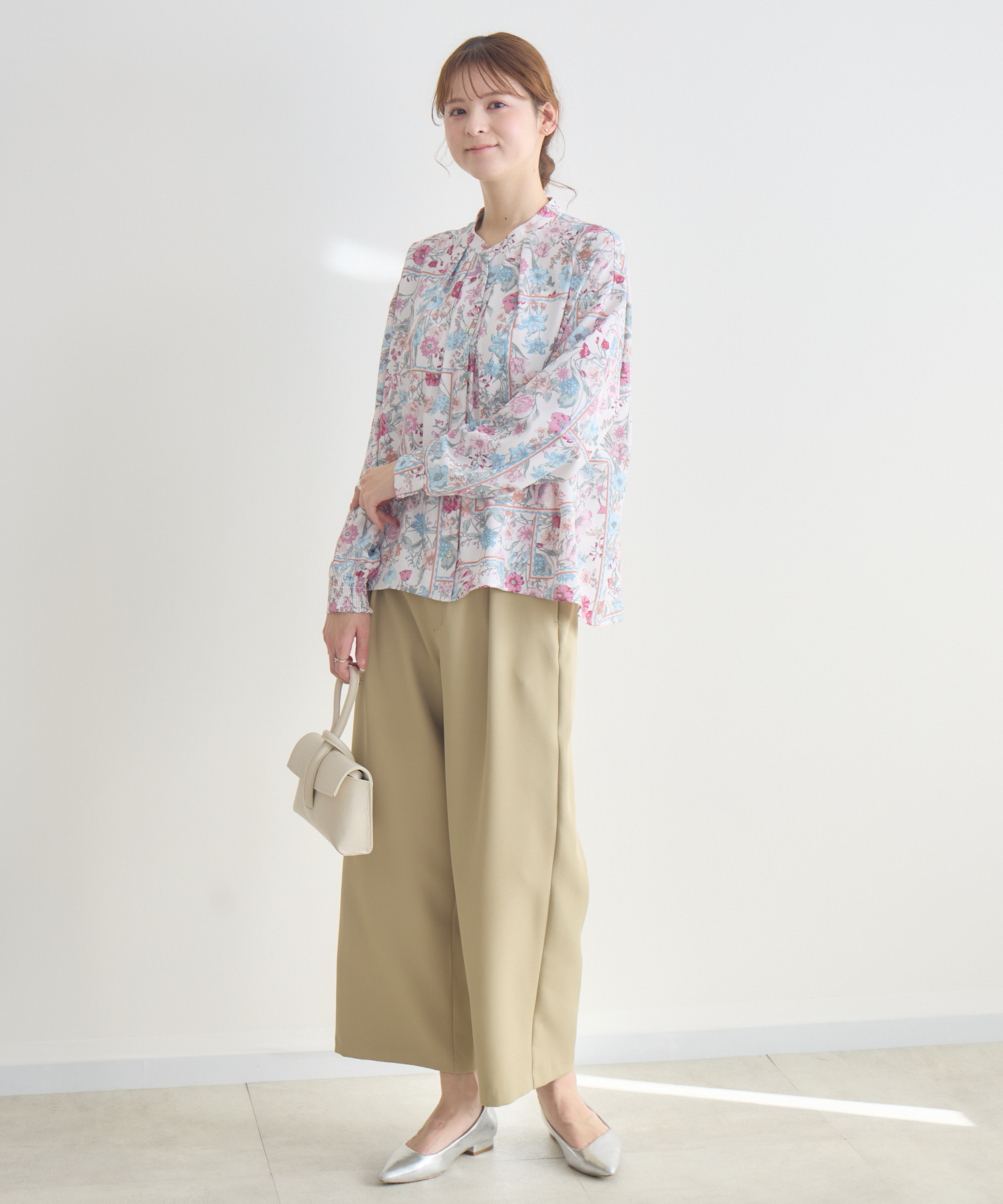 リバイバルアロマプリントブラウス / KATHARINE ROSS | IKG crossing