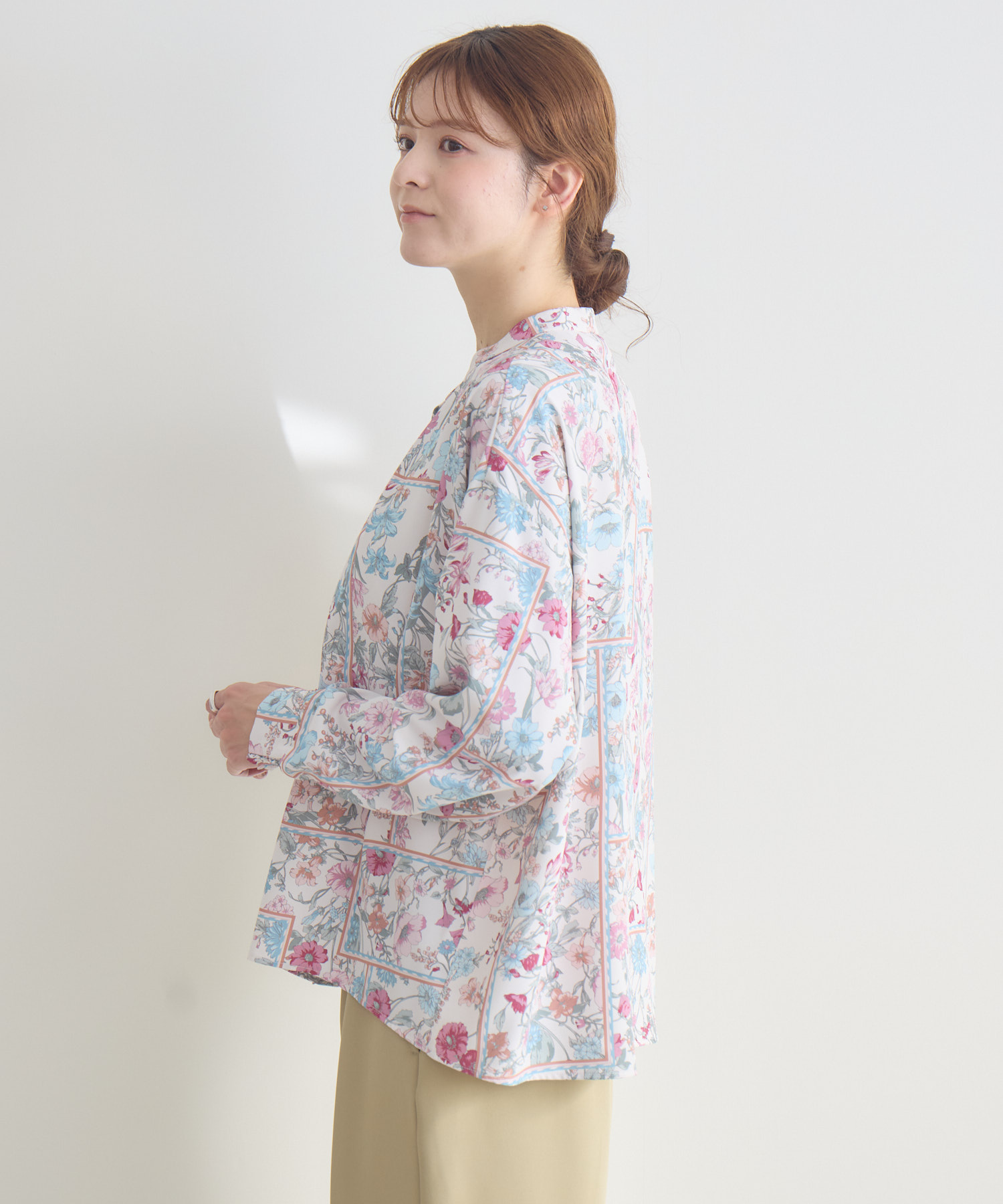 リバイバルアロマプリントブラウス / KATHARINE ROSS | IKG crossing