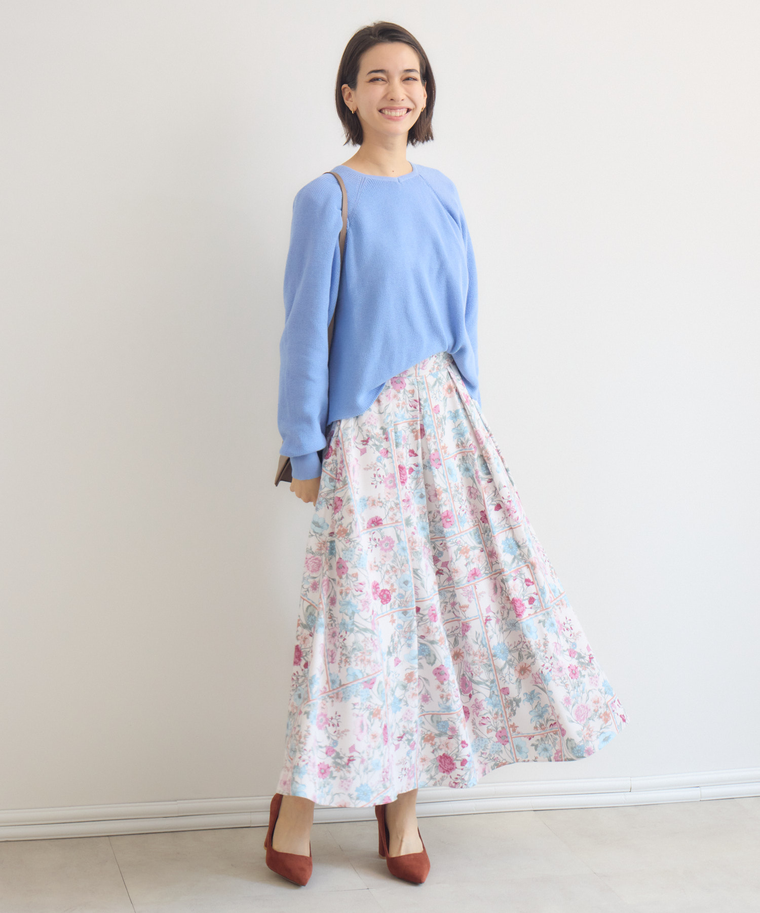 リバイバルアロマプリントスカート / KATHARINE ROSS | IKG crossing