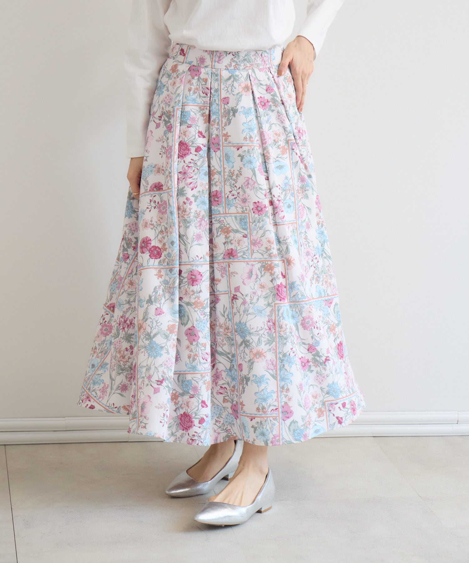 リバイバルアロマプリントスカート / KATHARINE ROSS | IKG crossing