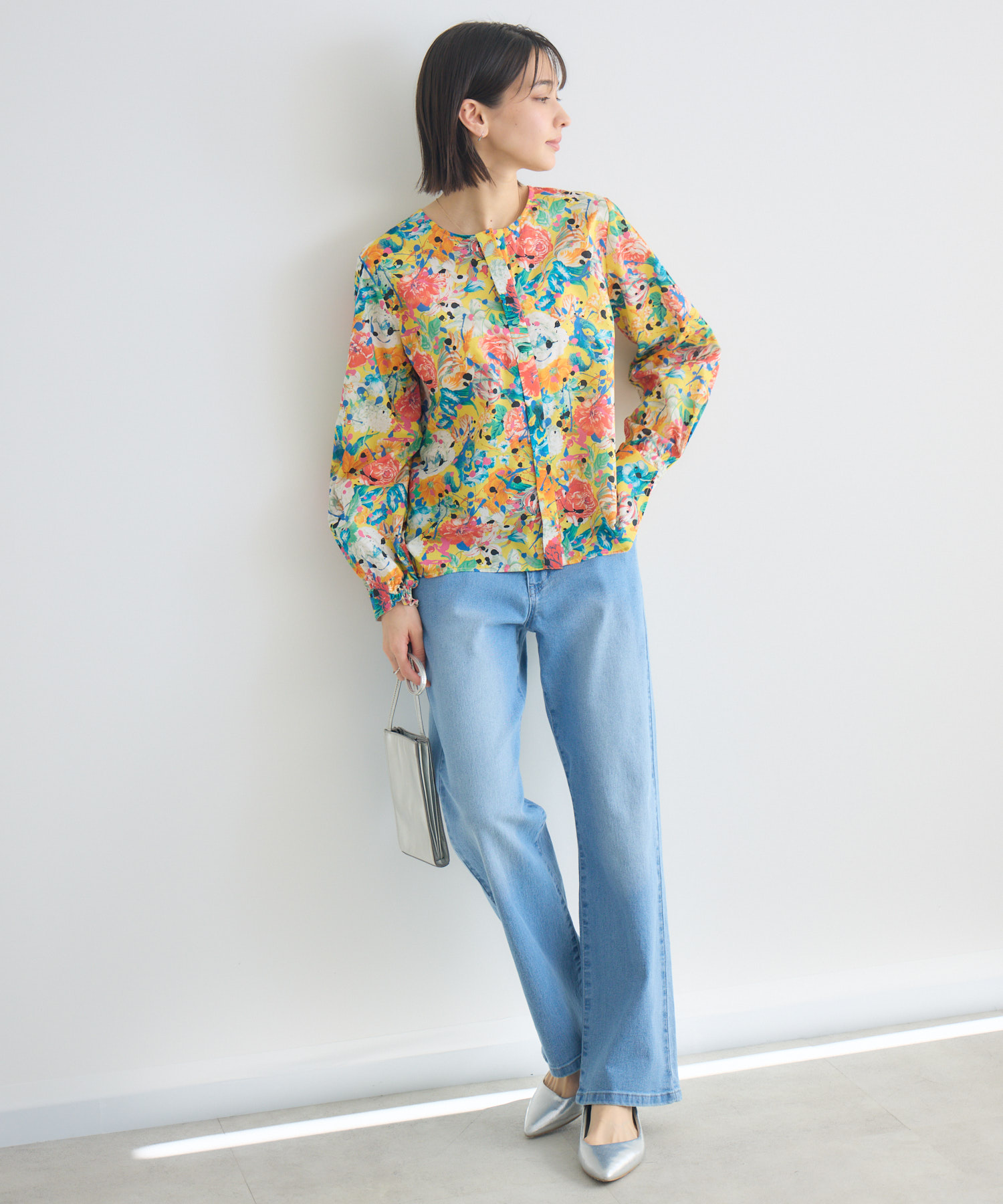 MADE IN JAPAN】LIBERTY PUNKPOSY プリントブラウス / KATHARINE ROSS