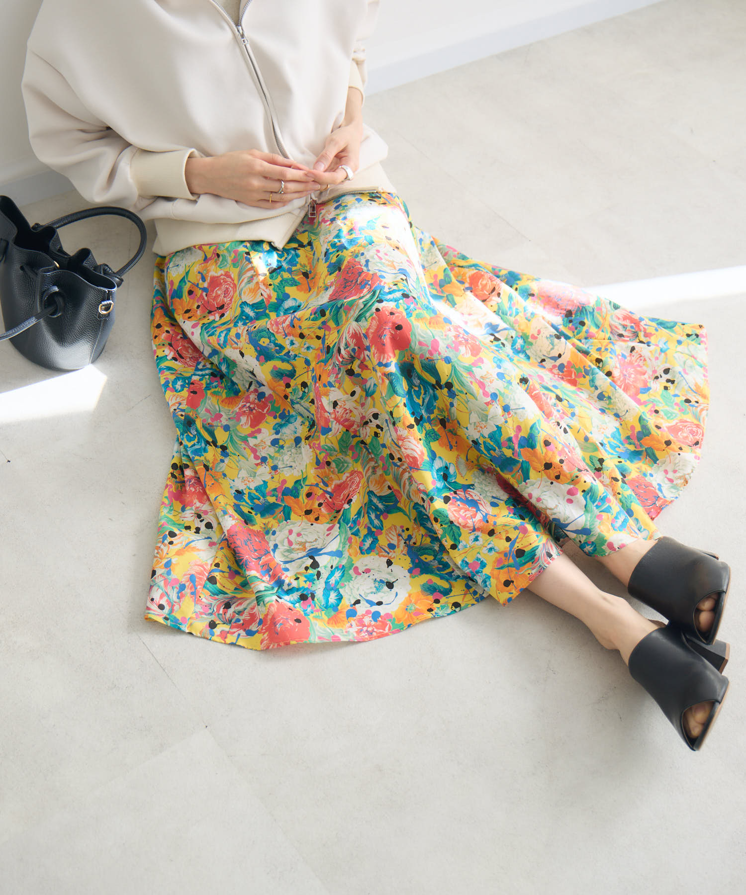 MADE IN JAPAN】LIBERTY PUNKPOSY プリントスカート / KATHARINE ROSS