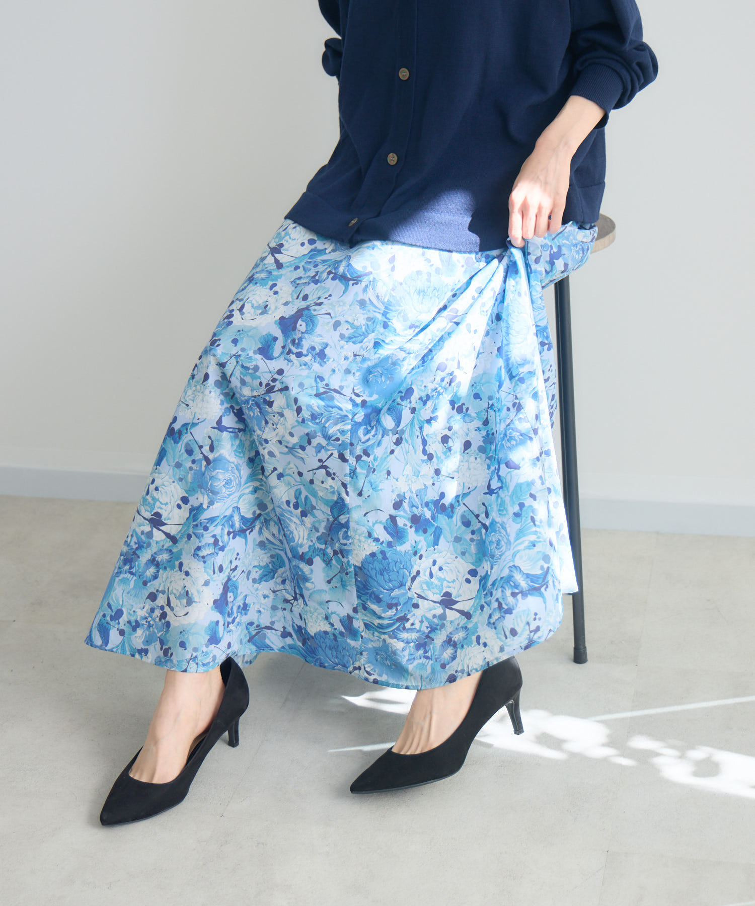 MADE IN JAPAN】LIBERTY PUNKPOSY プリントスカート / KATHARINE ROSS