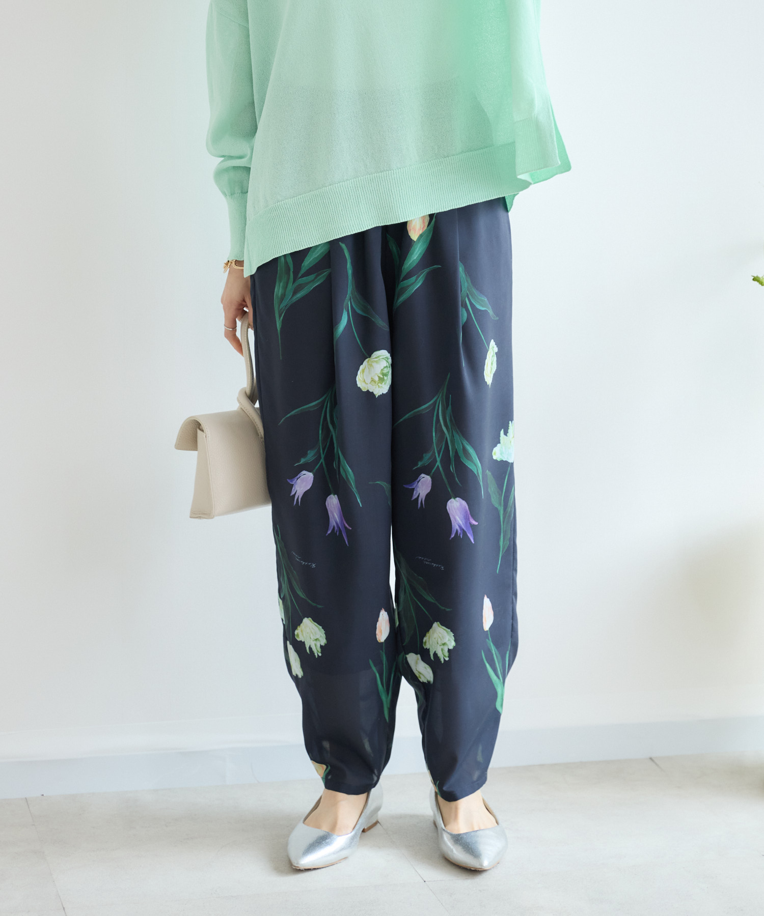 予約】チューリッププリントパンツ / KATHARINEROSS | IKG crossing