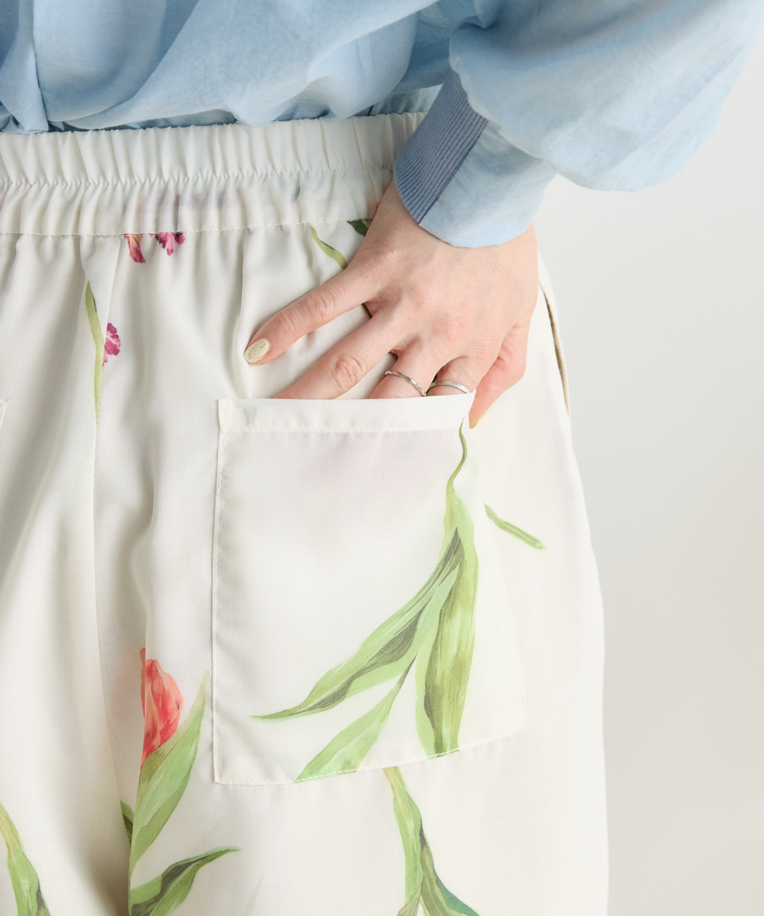 予約】チューリッププリントパンツ / KATHARINEROSS | IKG crossing