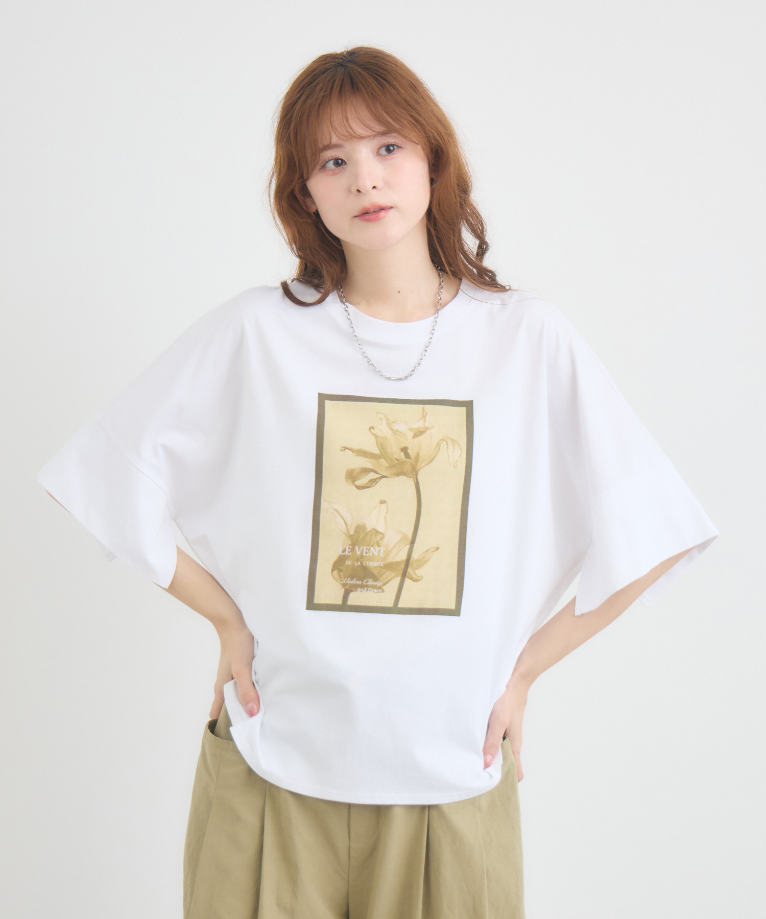 スケルトンフラワーTシャツ / KATHARINEROSS | IKG crossing