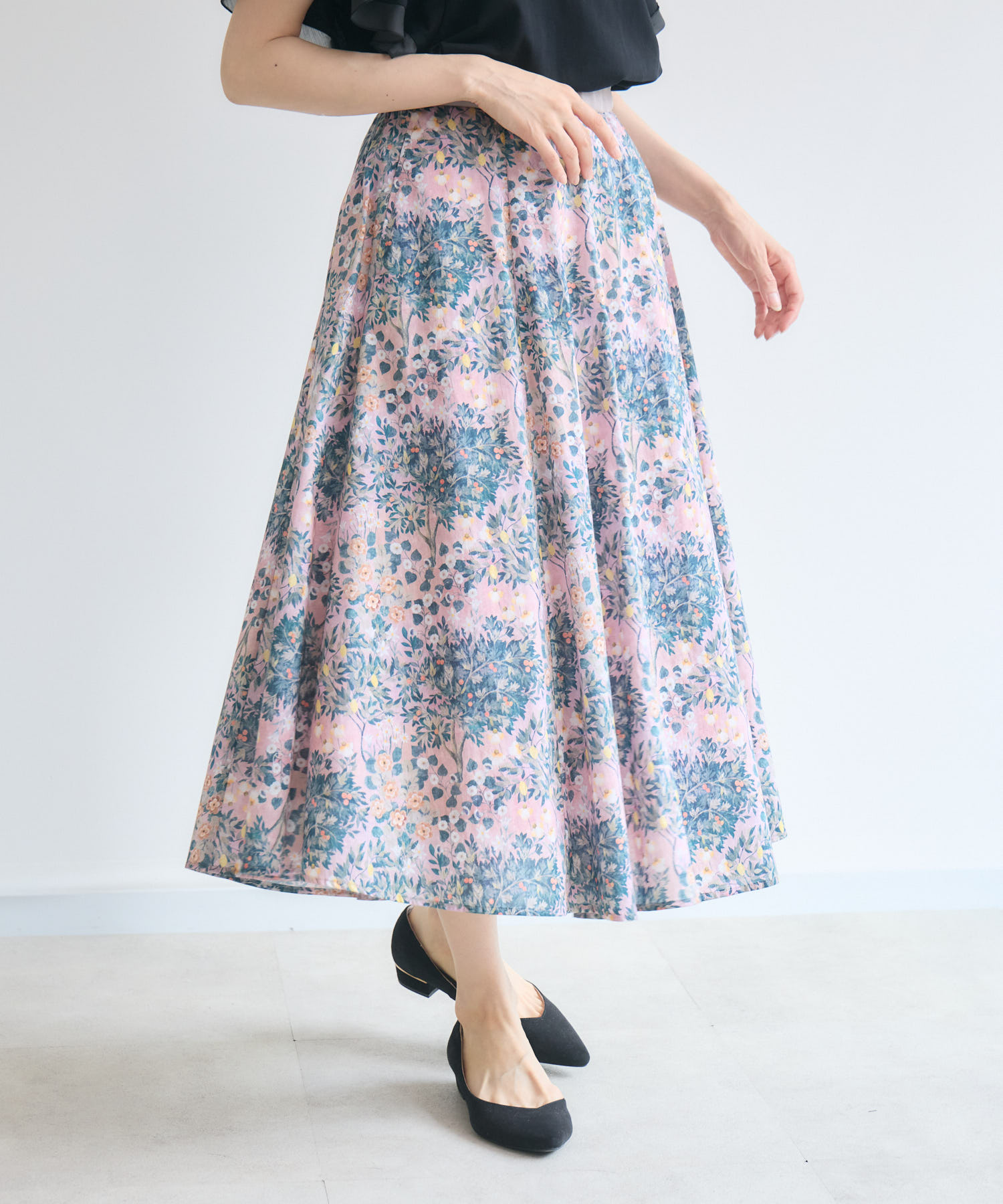 日本製】 LIBERTY FABRICS フレアスカート / KATHARINE ROSS | IKG