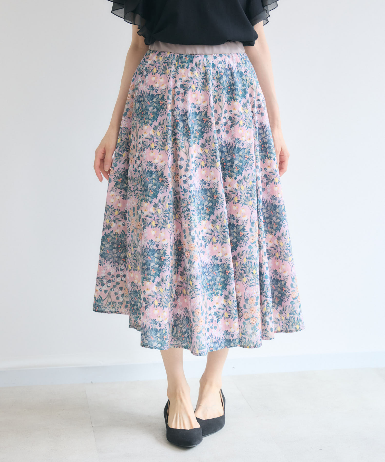 日本製】 LIBERTY FABRICS フレアスカート / KATHARINE ROSS | IKG